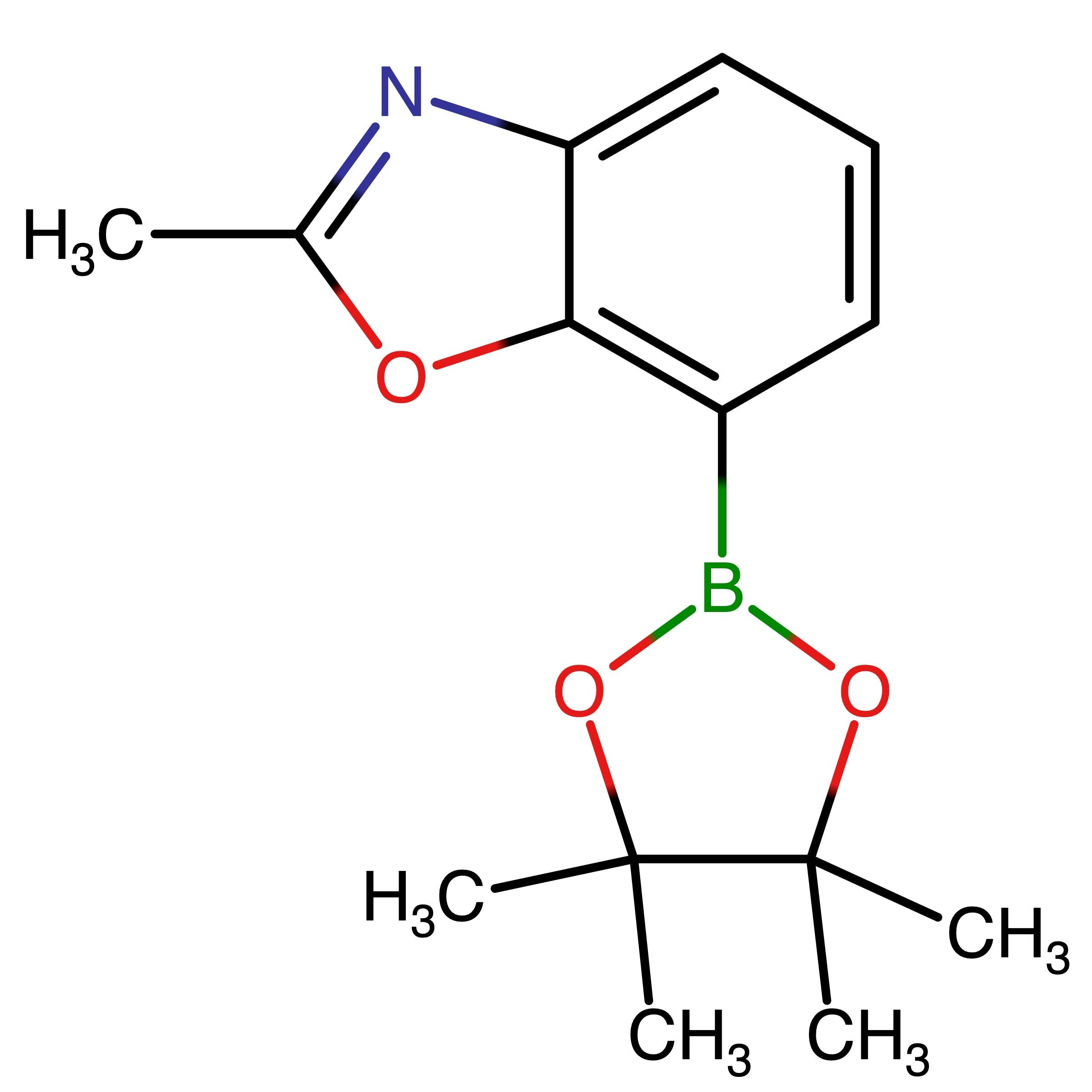 CAS 1025719-20-3 | 2-Methylbenzoxazole-7-boronic acid pinacol ester | MFCD12407273