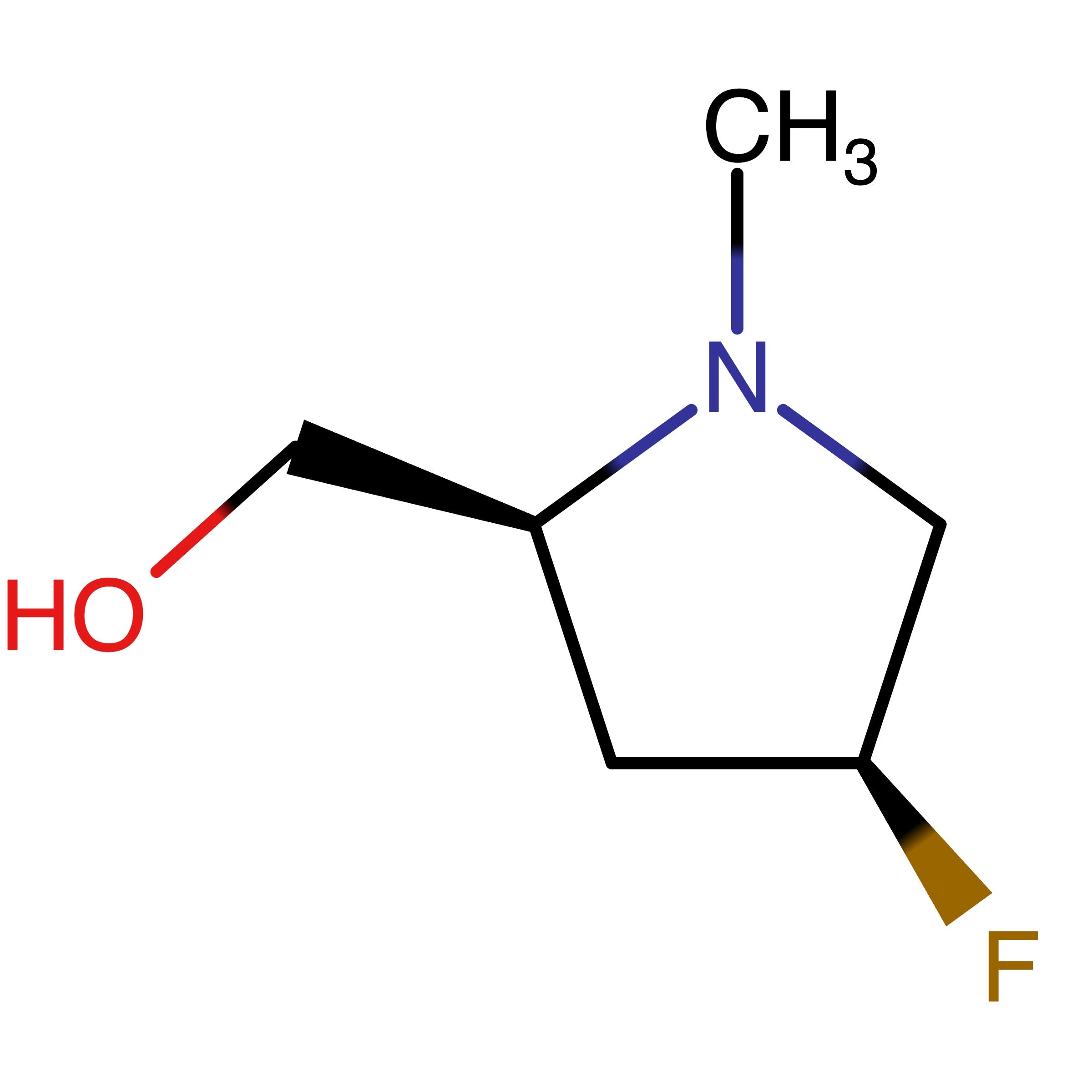 CAS 1932616-77-7 | ((2S,4S)-4-Fluoro-1-methylpyrrolidin-2-yl)methanol | MFCD22394360
