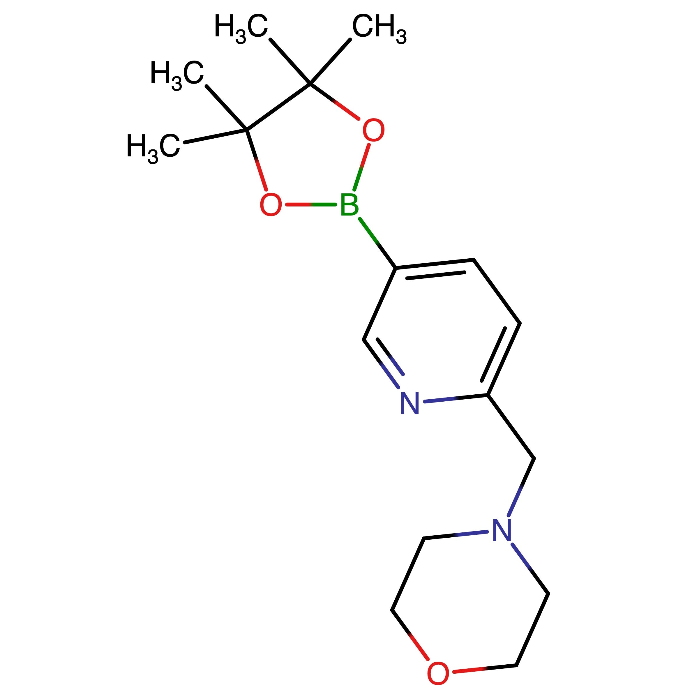 CAS 1160790-92-0 | 6-(Morpholinomethyl)pyridine-3-boronic acid pinacol ester | MFCD16995640