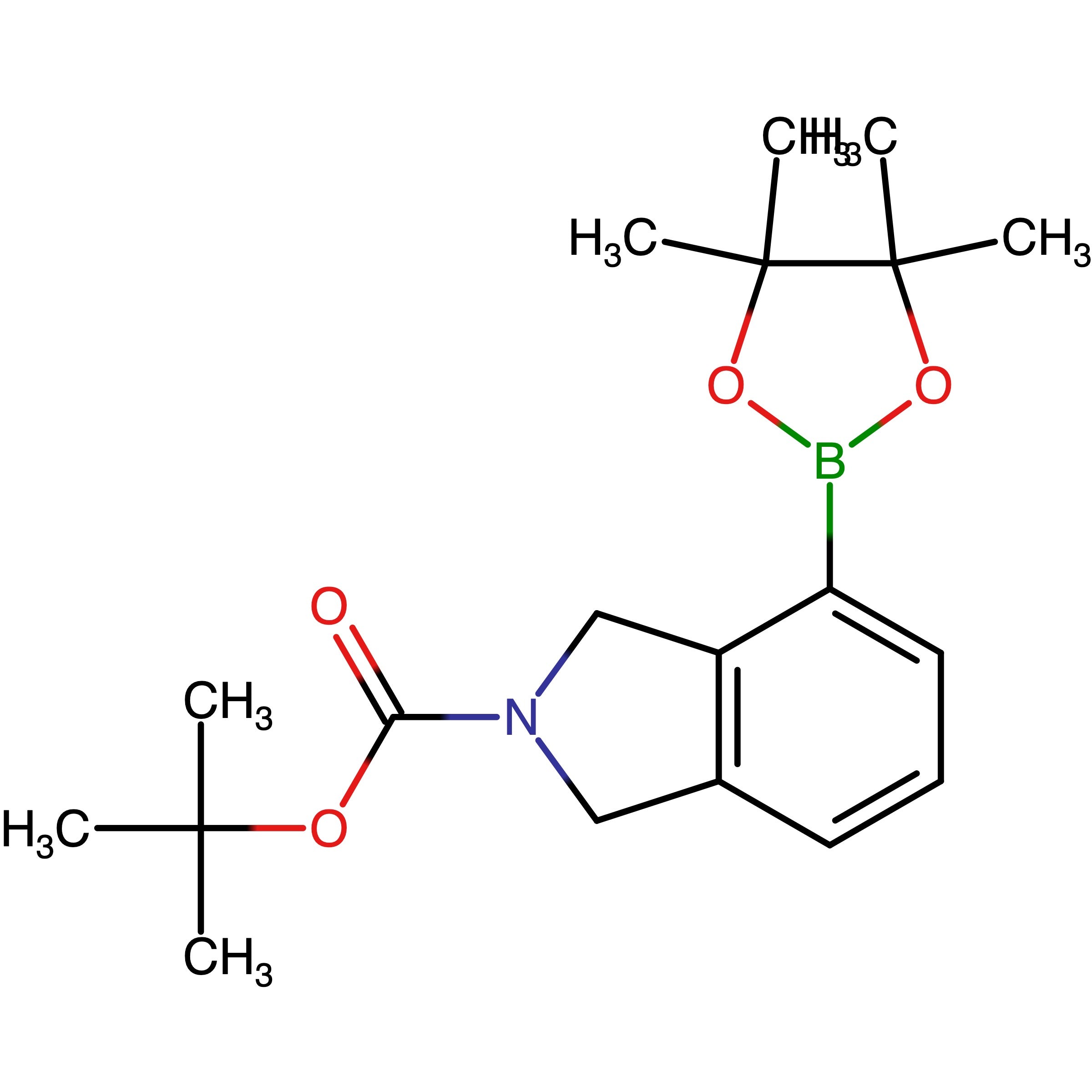 CAS 1035235-28-9 | tert-Butyl 4-(4,4,5,5-tetramethyl-1,3,2-dioxaborolan-2-yl)isoindoline-2-carboxylate | MFCD16652360