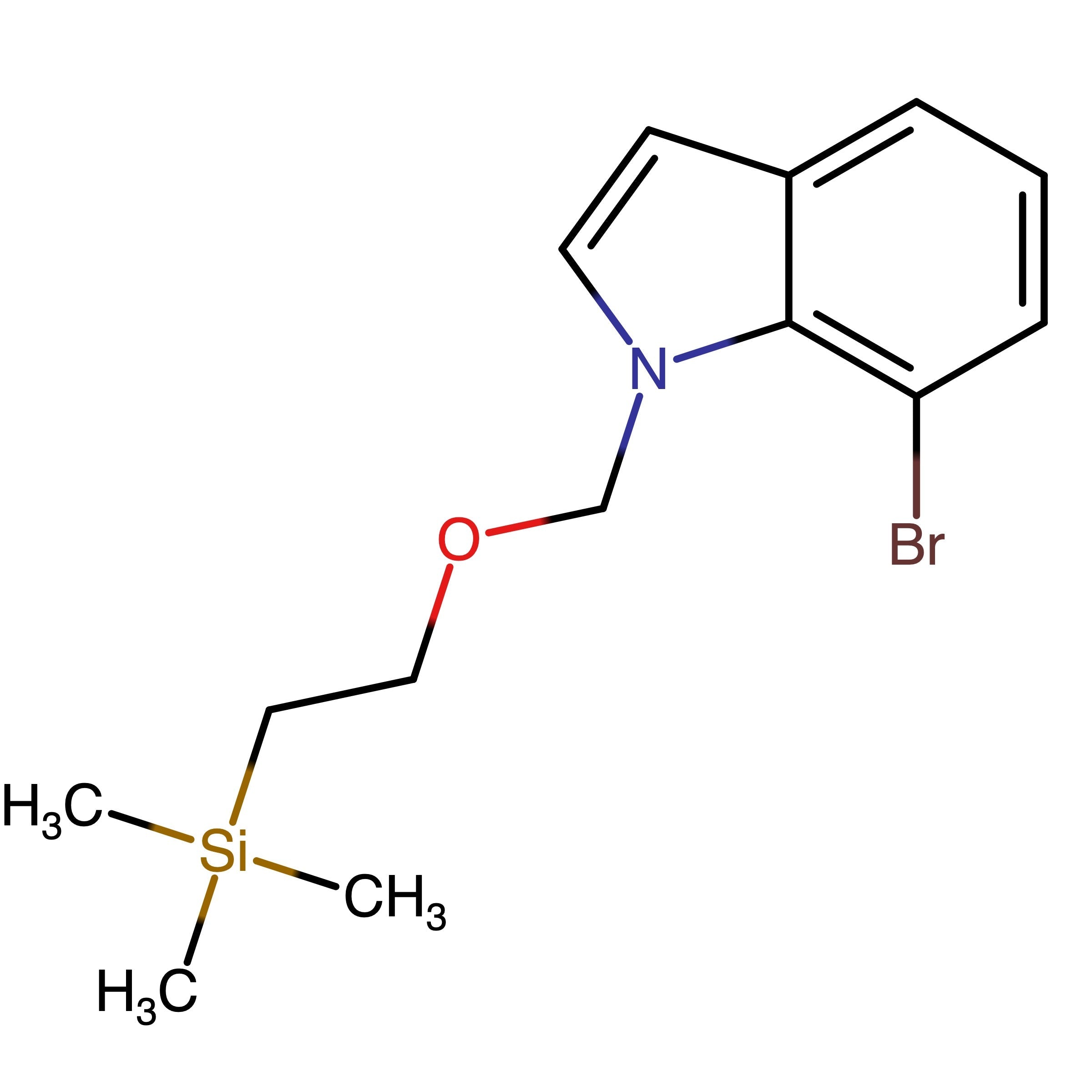 CAS 408354-54-1 | 7-Bromo-1-((2-(trimethylsilyl)ethoxy)methyl)-1H-indole | MFCD32877816