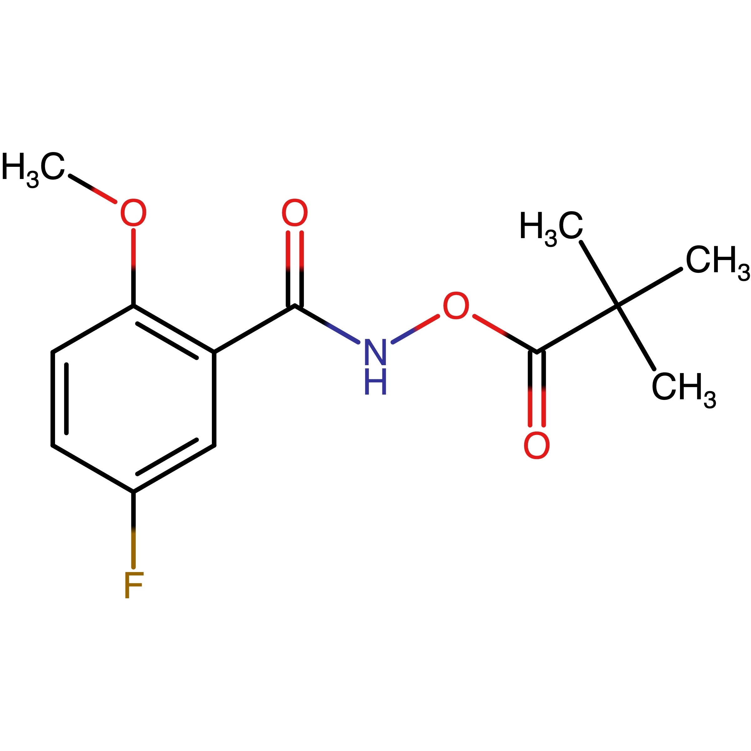 CAS 2159120-52-0 | 5-Fluoro-2-methoxy-N-(pivaloyloxy)benzamide