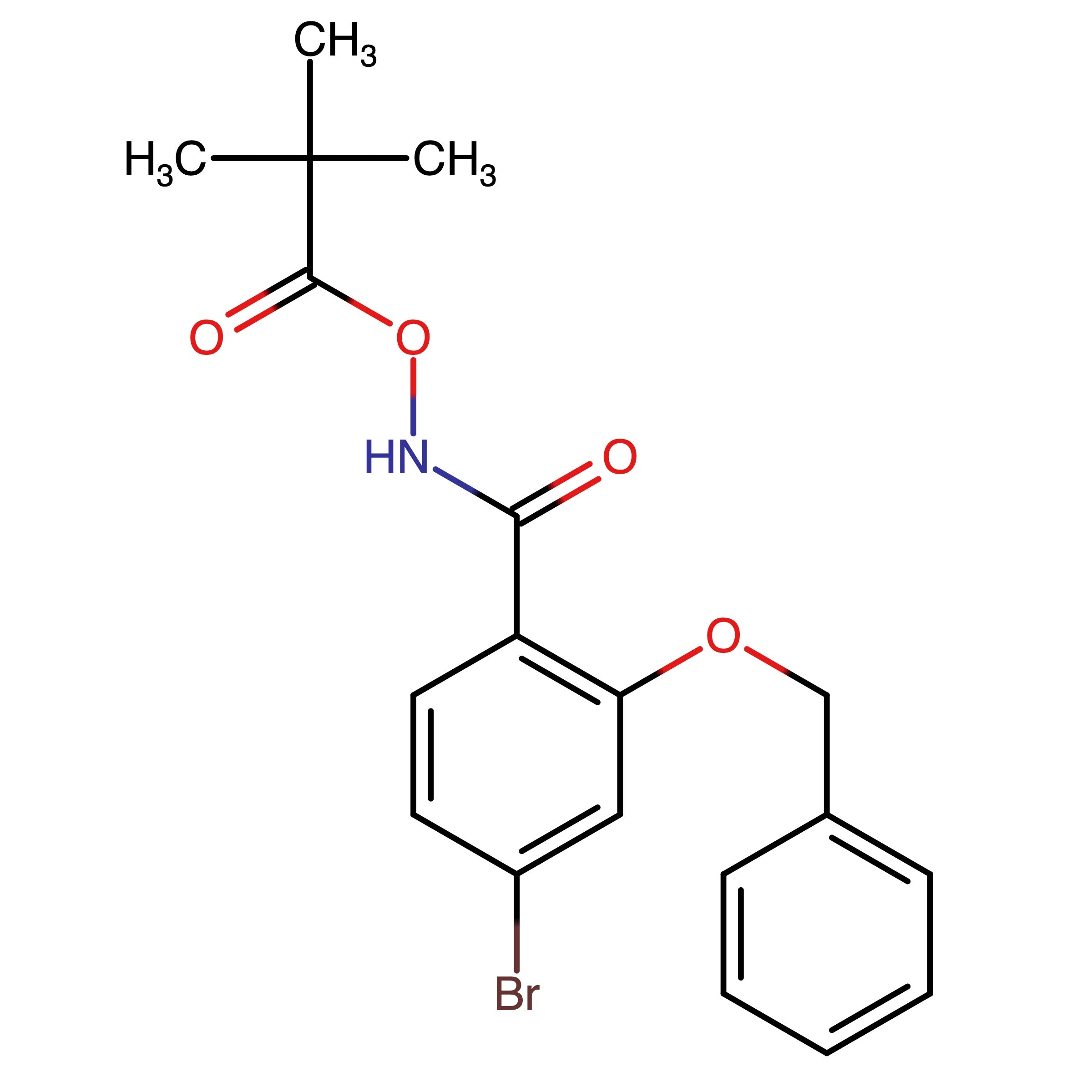 CAS 2159120-58-6 | 2-(Benzyloxy)-4-bromo-N-(pivaloyloxy)-benzamide