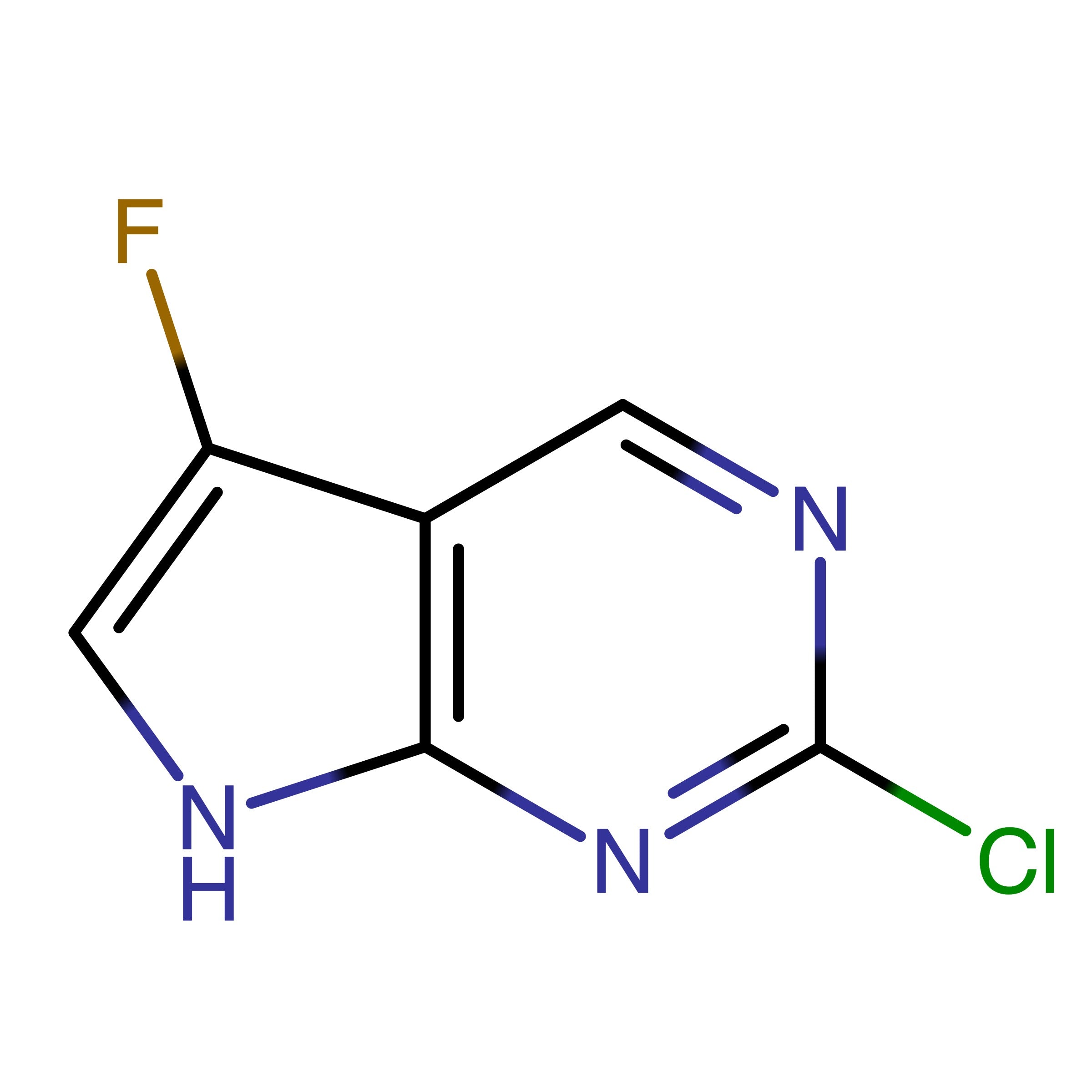 CAS 1638768-28-1 | 2-Chloro-5-fluoro-7H-pyrrolo[2,3-d]pyrimidine | MFCD27987581