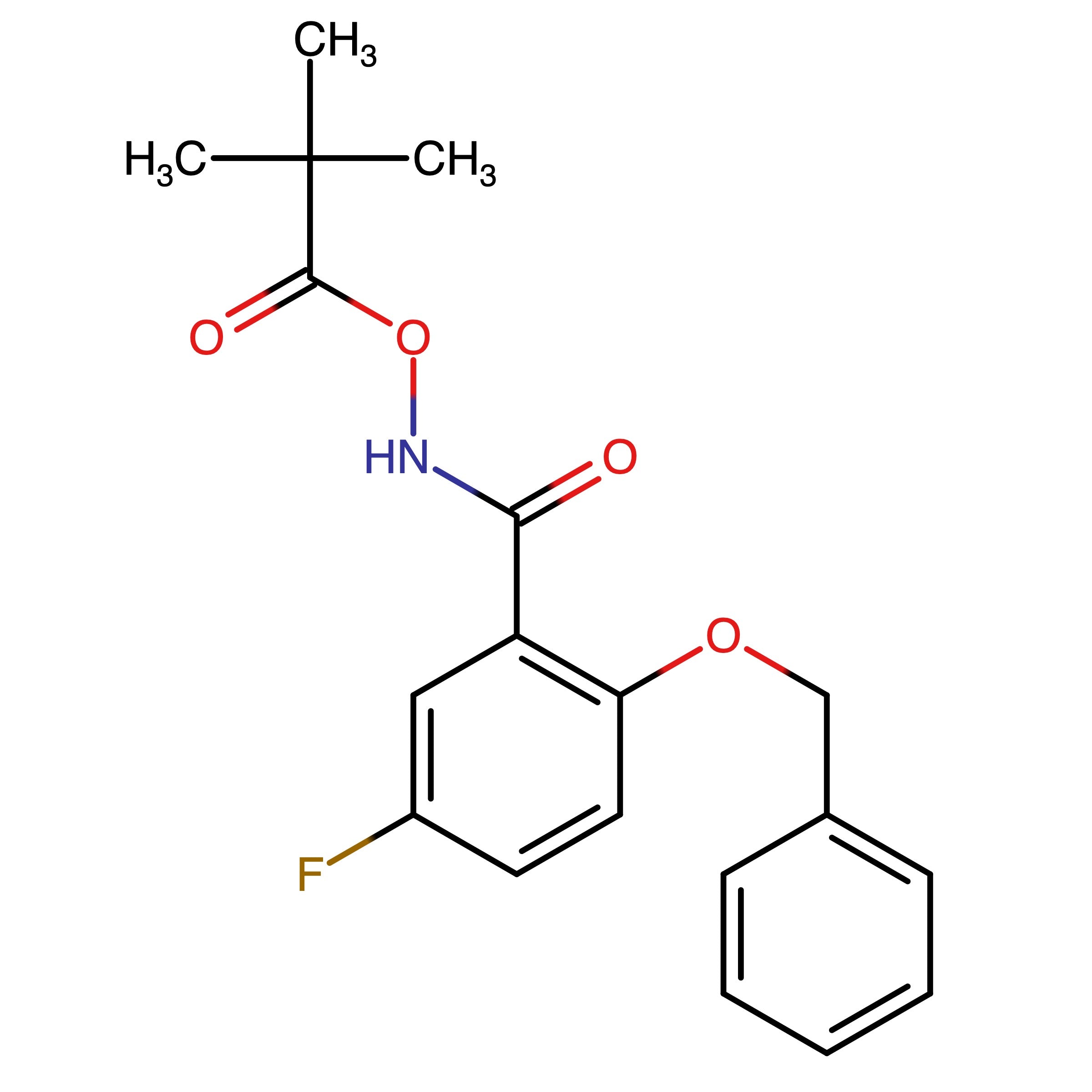 CAS 2159122-89-9 | 2-(Benzyloxy)-5-fluoro-N-(pivaloyloxy)benzamide