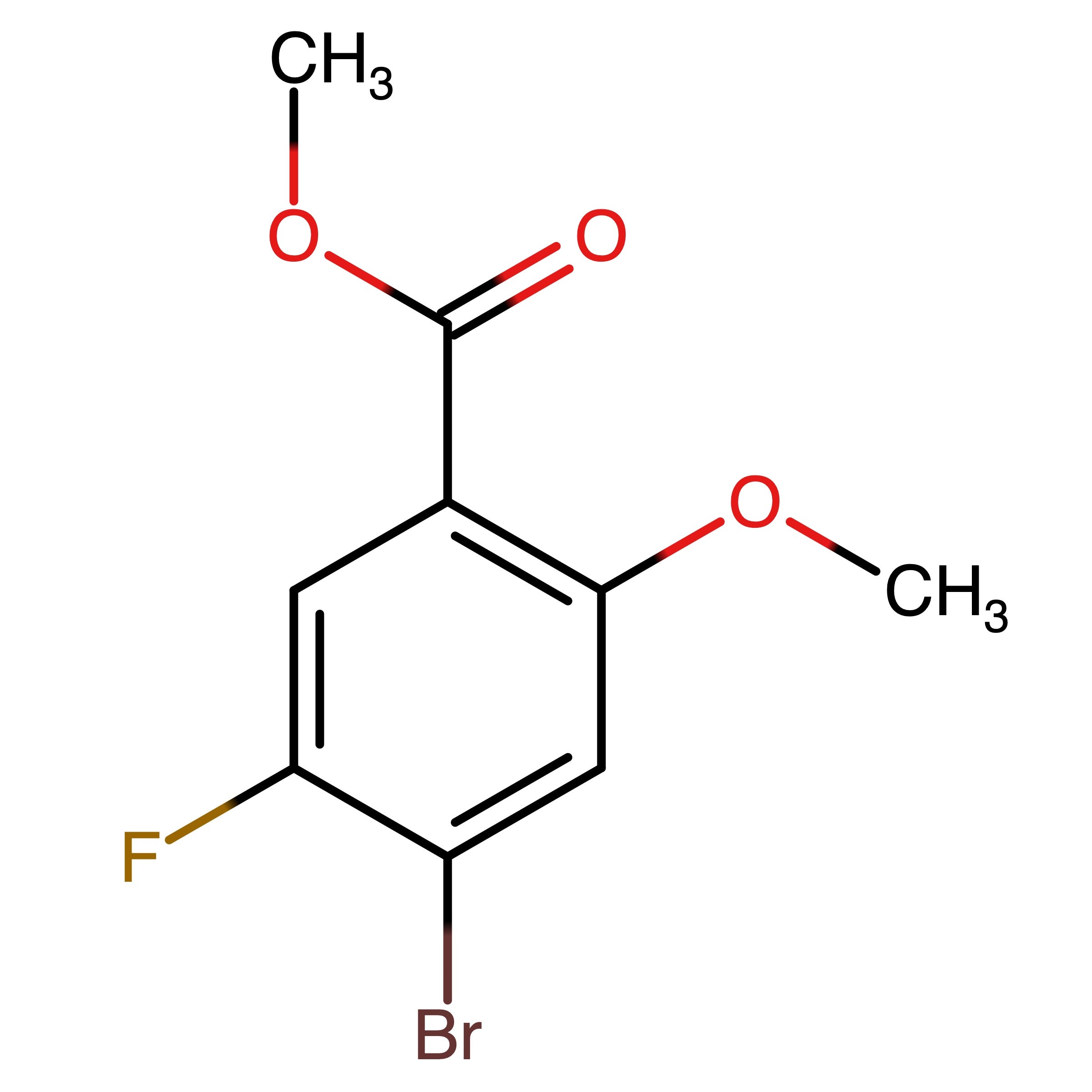 CAS 1084953-18-3 | Methyl 4-bromo-5-fluoro-2-methoxybenzoate | MFCD23707518