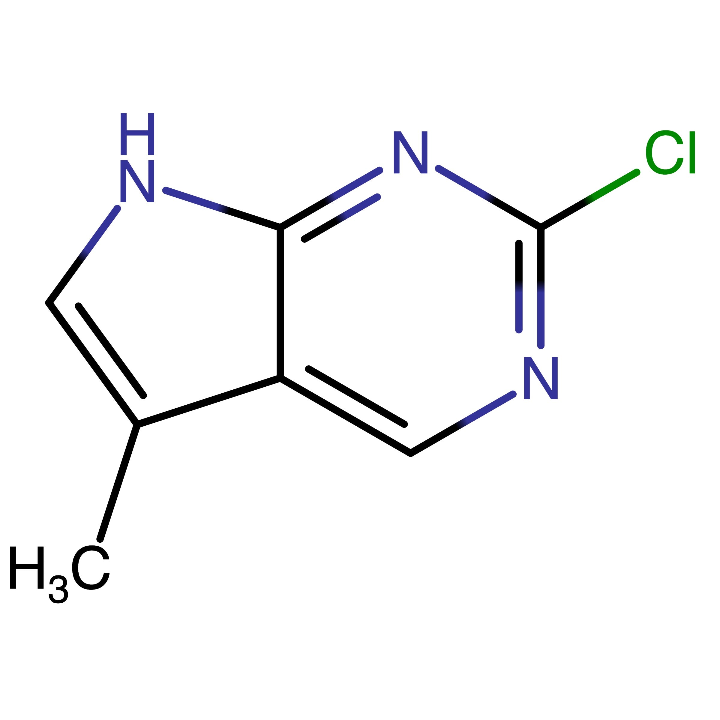CAS 909562-81-8 | 2-Chloro-5-methyl-7H-pyrrolo[2,3-d]pyrimidine | MFCD13189359