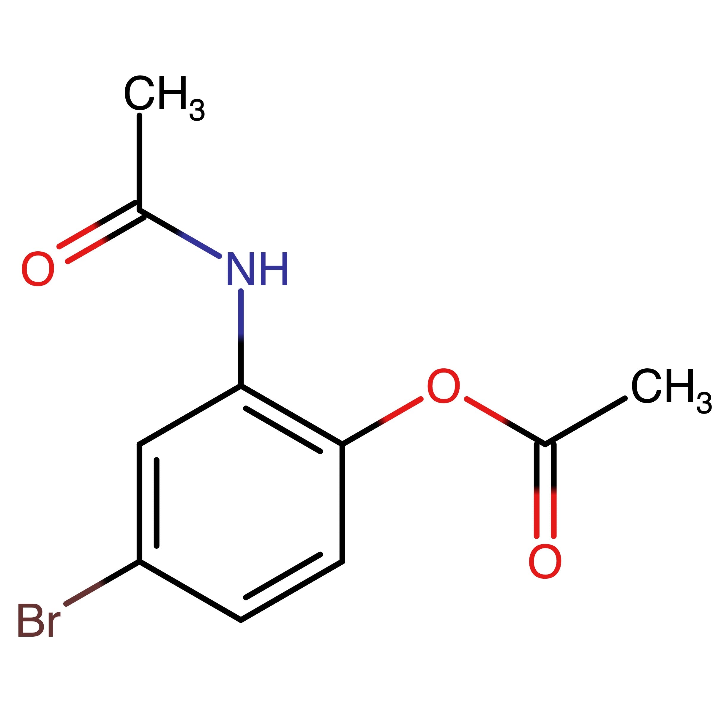 CAS 36749-01-6 | 2-Acetamido-4-bromophenyl acetate
