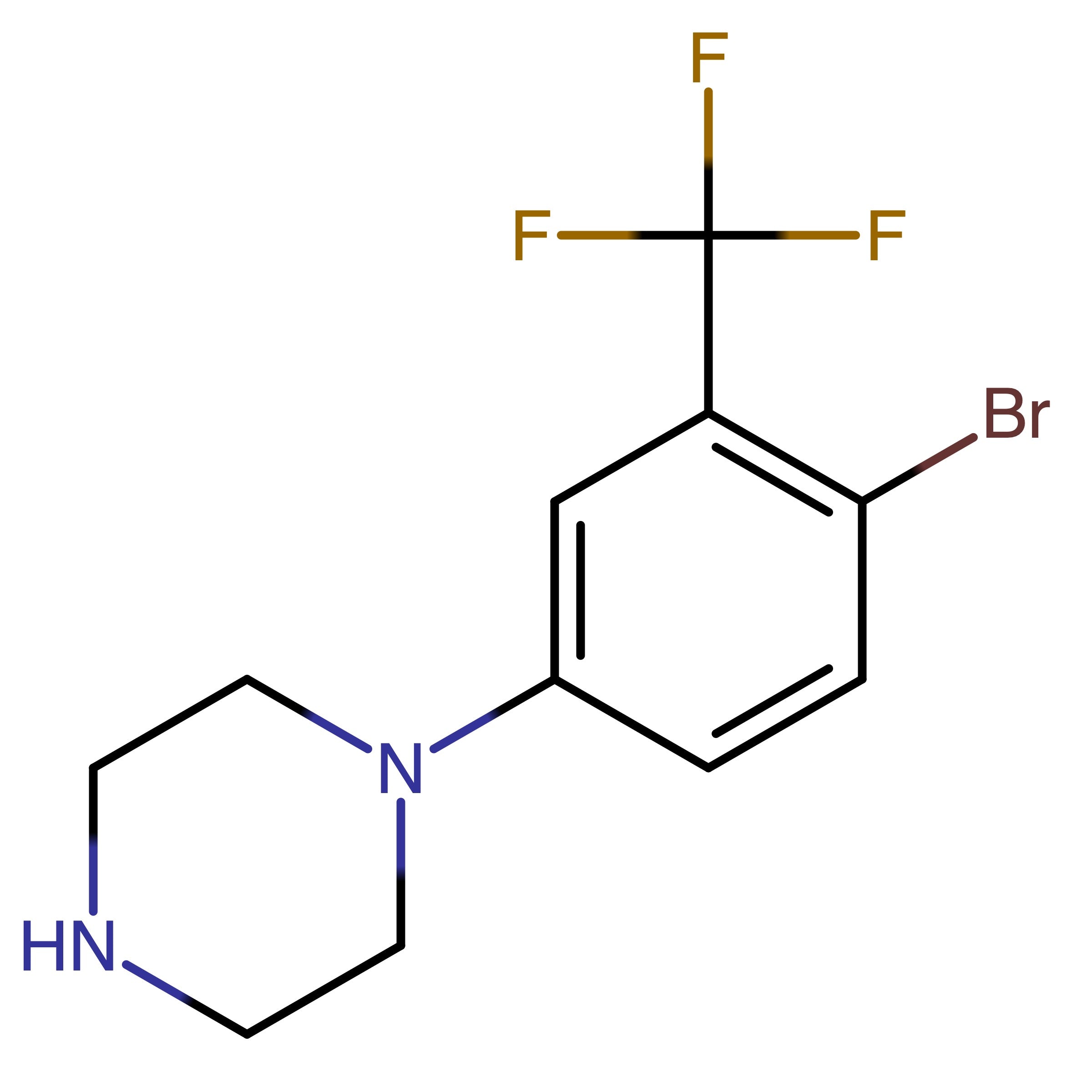 CAS 227958-92-1 | N-(4-bromo-3-trifluoromethylphenyl)-piperazine