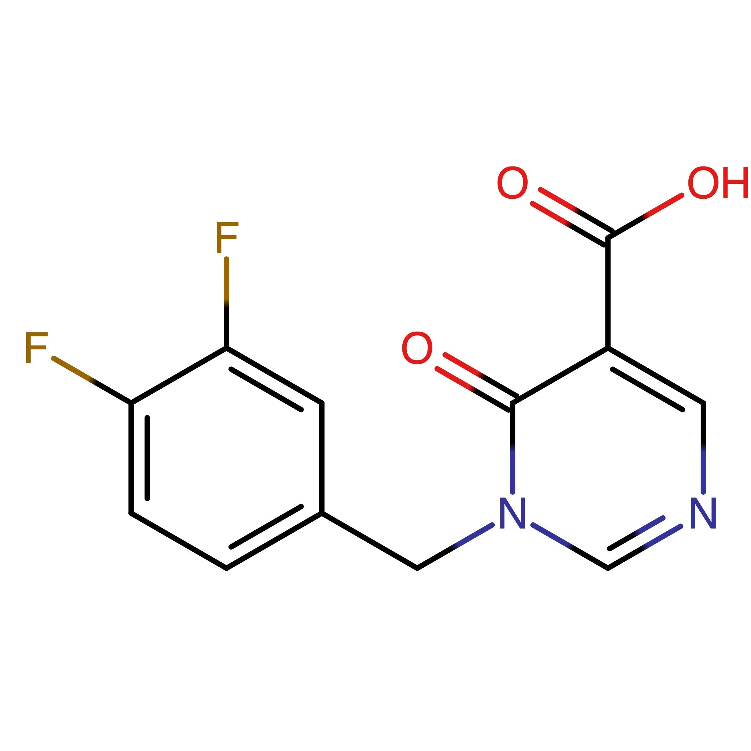 CAS 1204400-23-6 | 1-(3,4-Difluorobenzyl)-6-oxo-1,6-dihydropyrimidine-5-carboxylic acid