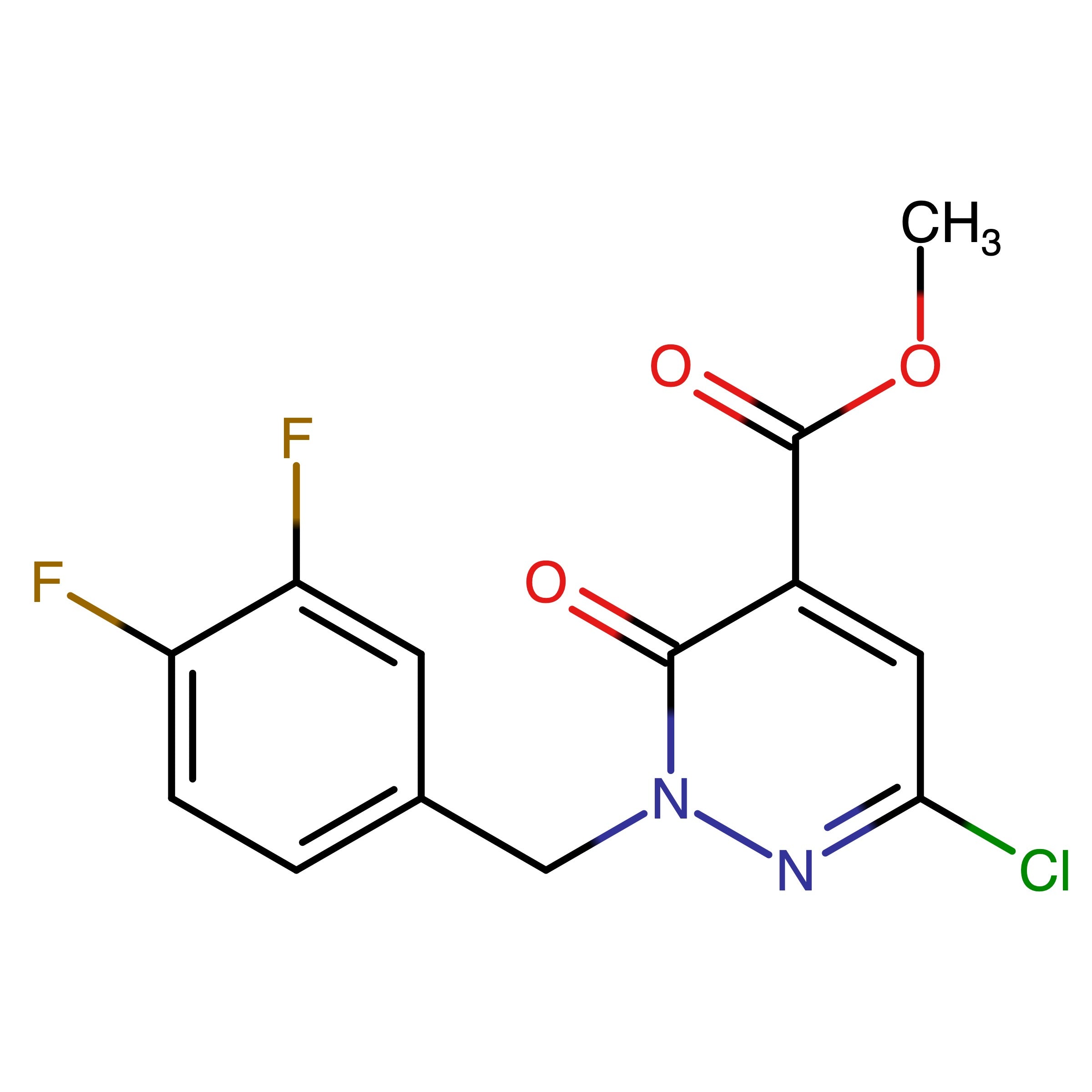 CAS 1204400-37-2 | Methyl 6-chloro-2-(3,4-difluorobenzyl)-3-oxo-2,3-dihydropyridazine-4-carboxylate