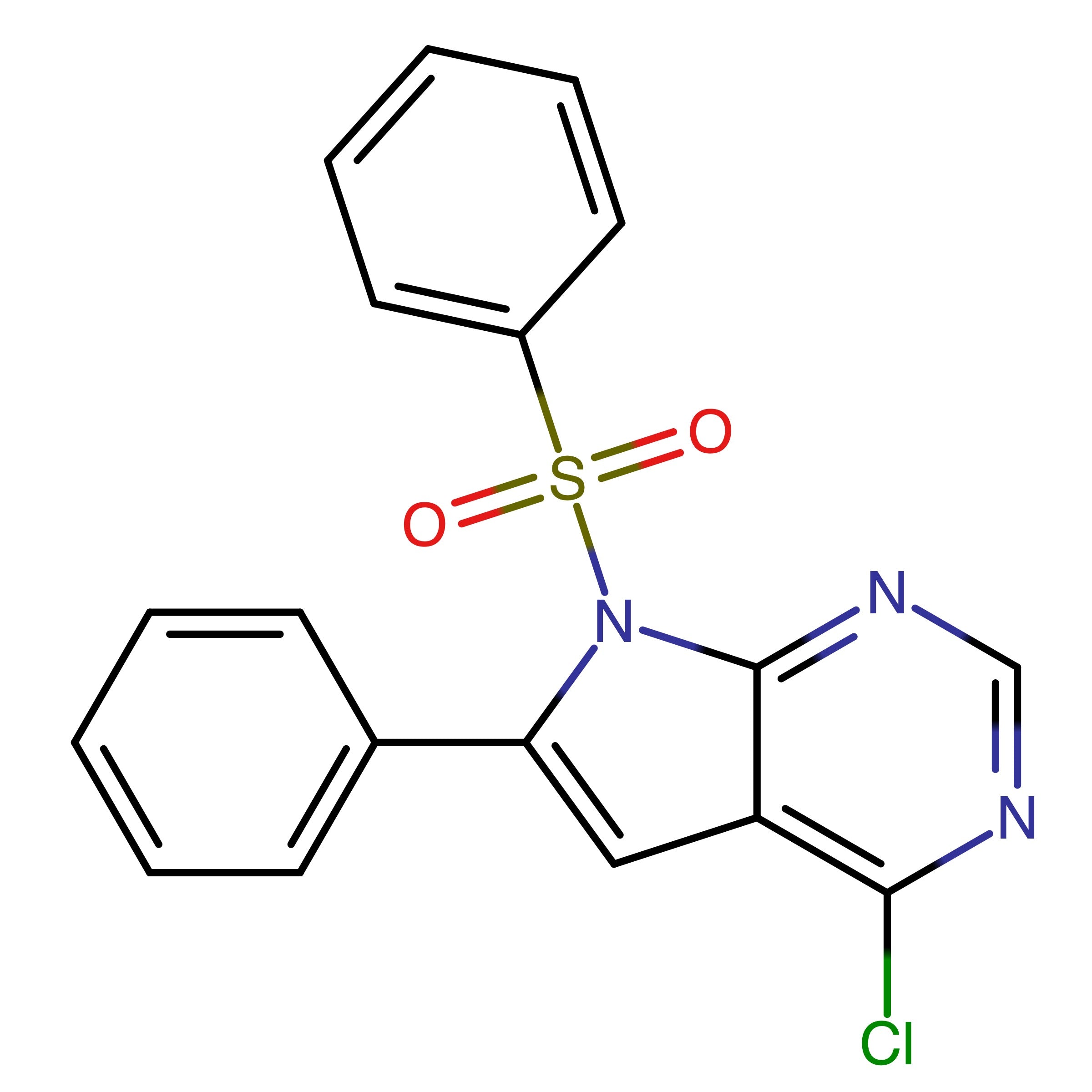 CAS 252723-15-2 | 4-Chloro-6-phenyl-7-(phenylsulfonyl)-7H-pyrrolo[2,3-d]pyrimidine