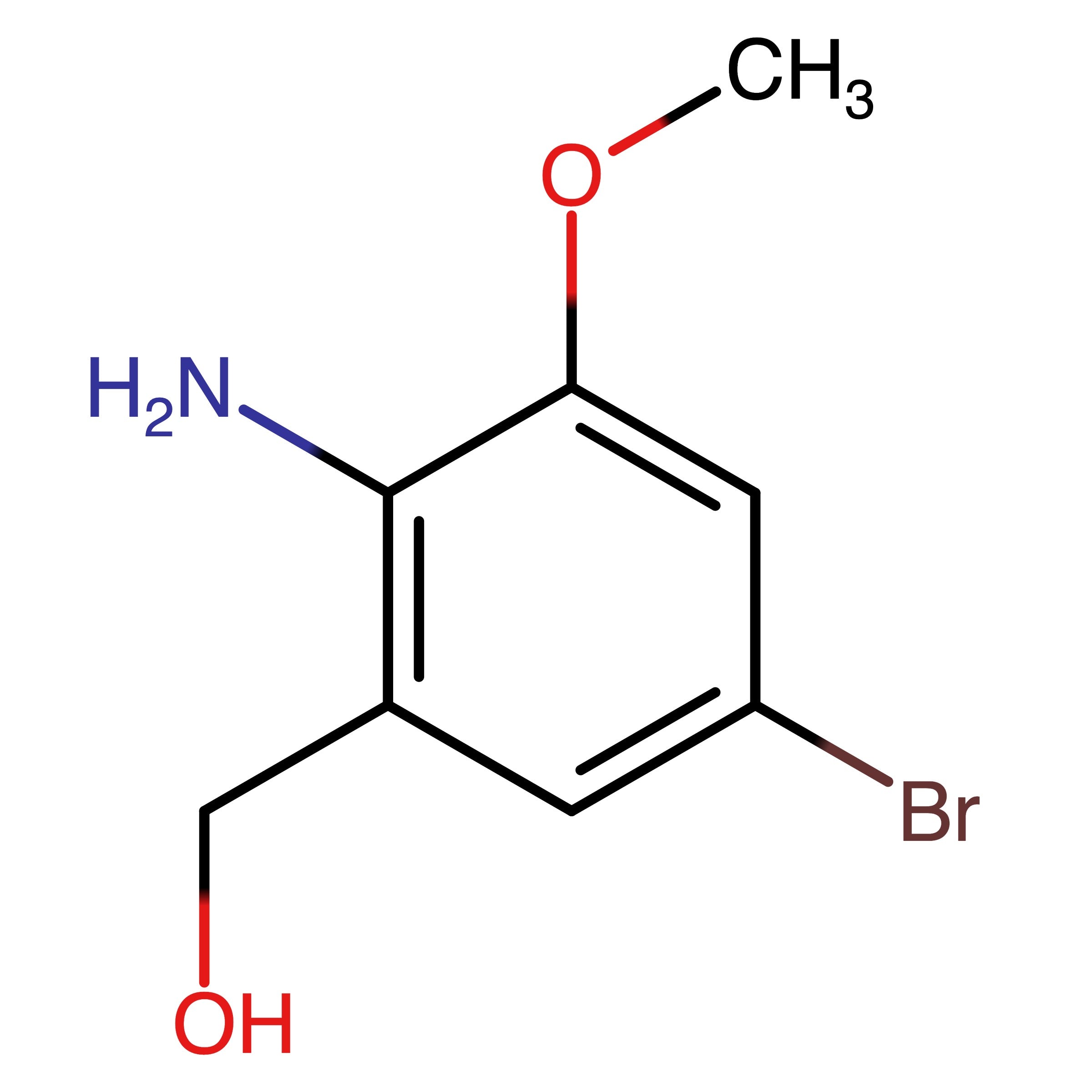CAS 953039-12-8 | (2-Amino-5-bromo-3-methoxyphenyl)methanol | MFCD11101006