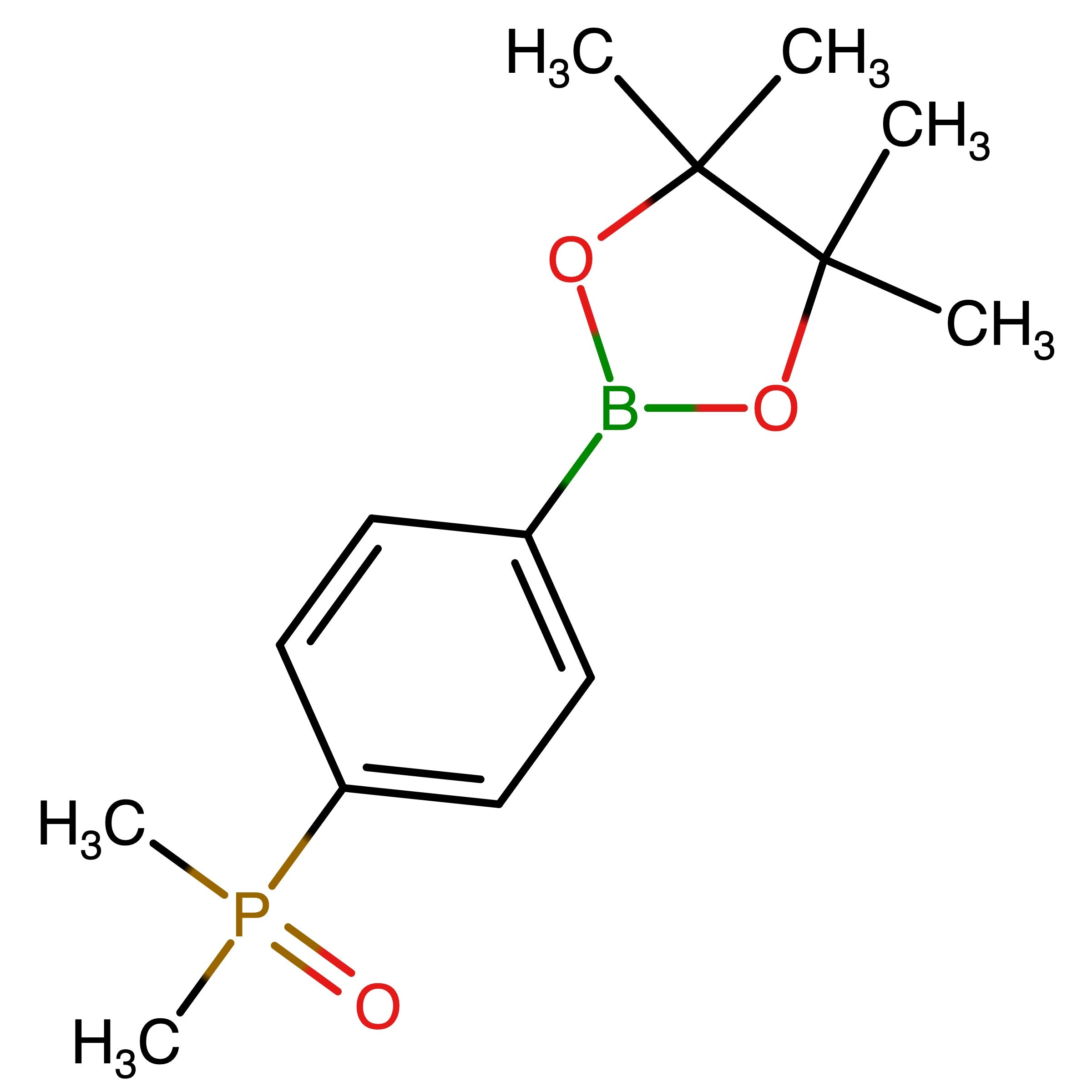 CAS 1394346-20-3 | Dimethyl[4-(4,4,5,5-tetramethyl-1,3,2-dioxaborolan-2-yl)phenyl]phosphine oxide | MFCD32206505