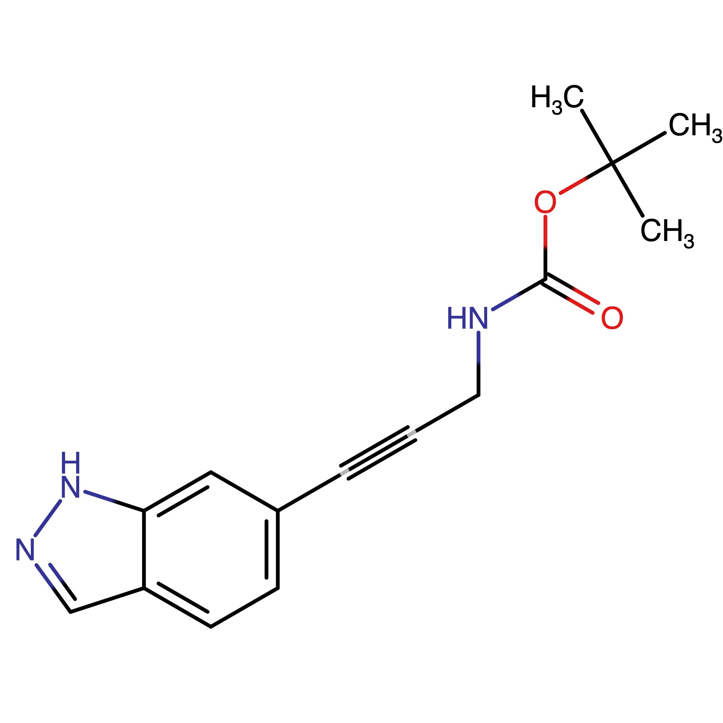 CAS 1204400-68-9 | tert-Butyl (3-(1H-indazol-6-yl)prop-2-yn-1-yl)carbamate