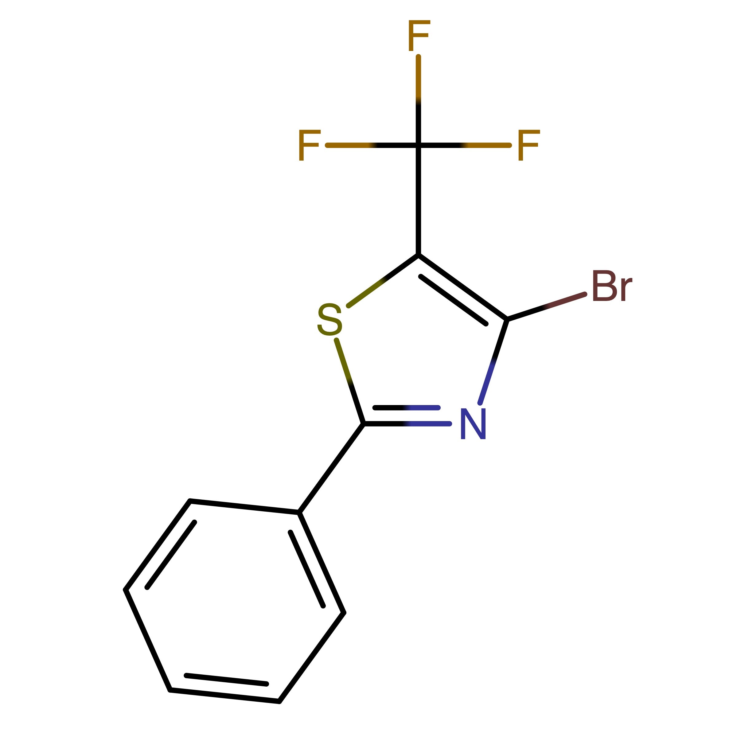 CAS 2095781-77-2 | 4-Bromo-2-phenyl-5-(trifluoromethyl)thiazole