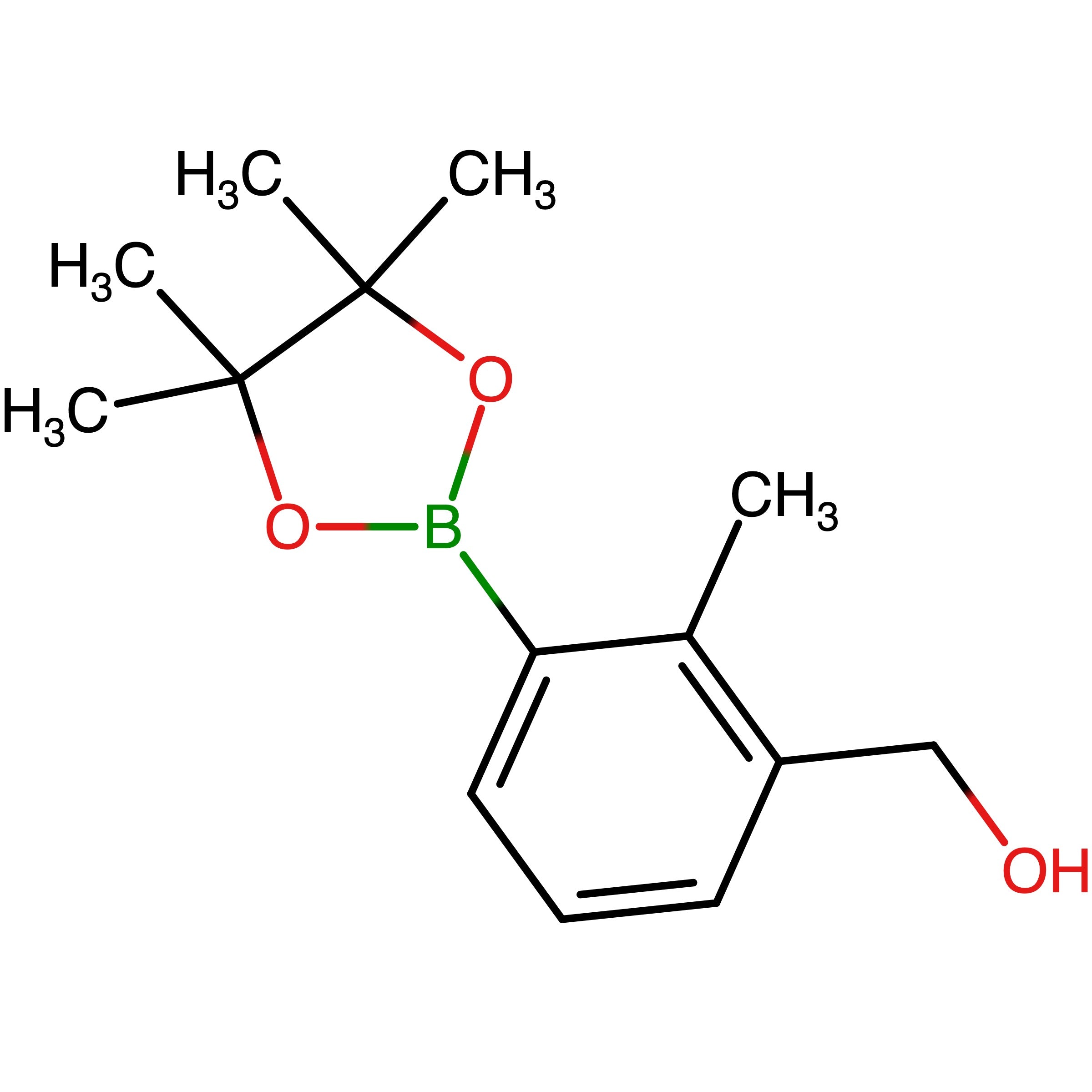 CAS 1400755-05-6 | 3-(Hydroxymethyl)-2-methylphenylboronic acid pinacol ester | MFCD18729960