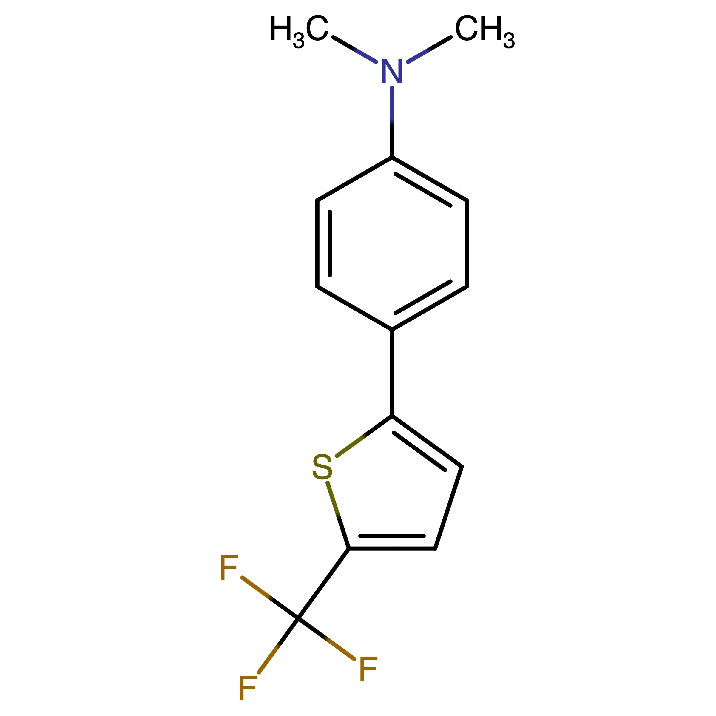 CAS 2095781-82-9 | 2-(4-N,N-Dimethylaminophenyl)-5-trifluoromethylthiophene