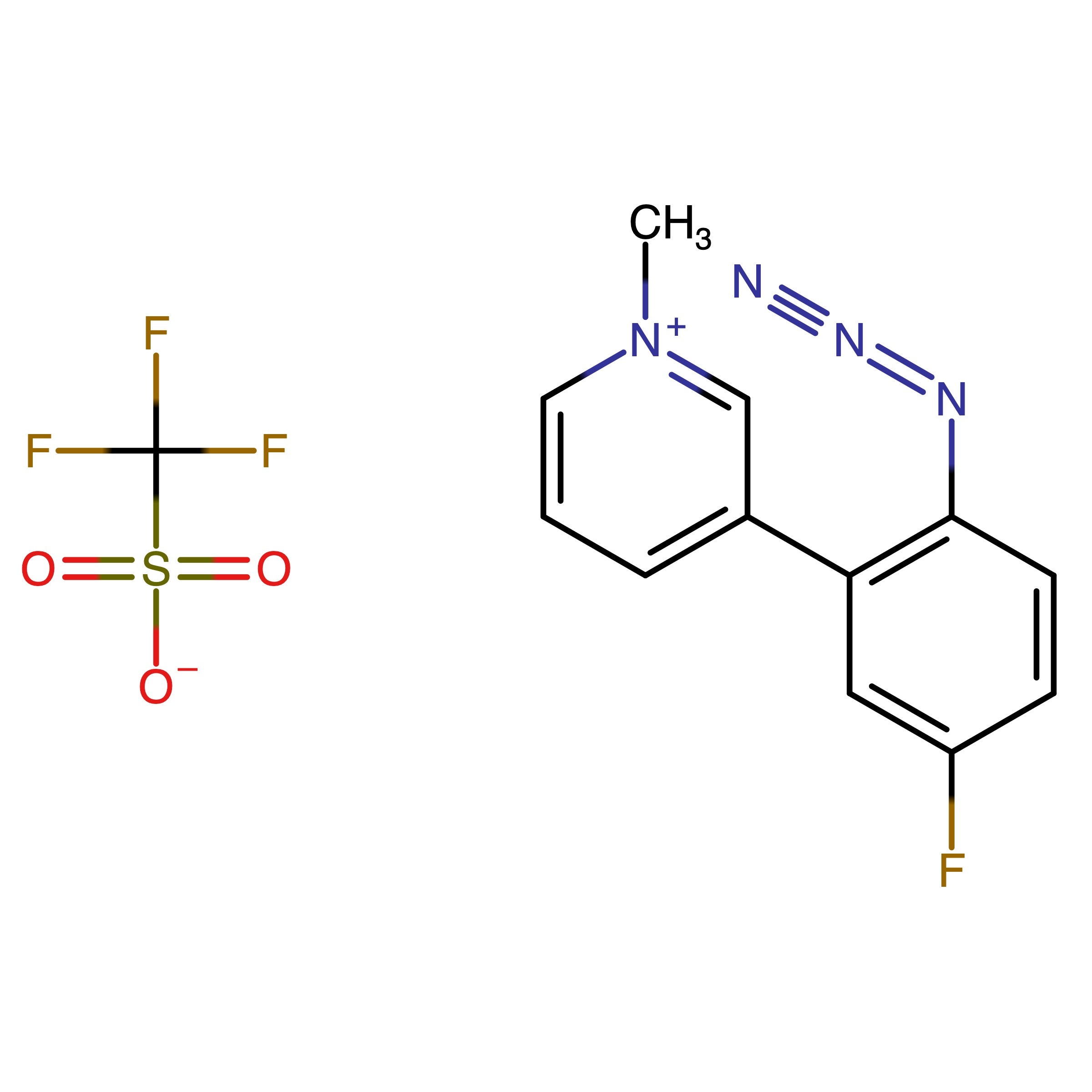 CAS 1296770-85-8 | 3-(2-Azido-5-fluorophenyl)-1-methylpyridin-1-ium trifluoromethanesulfonate