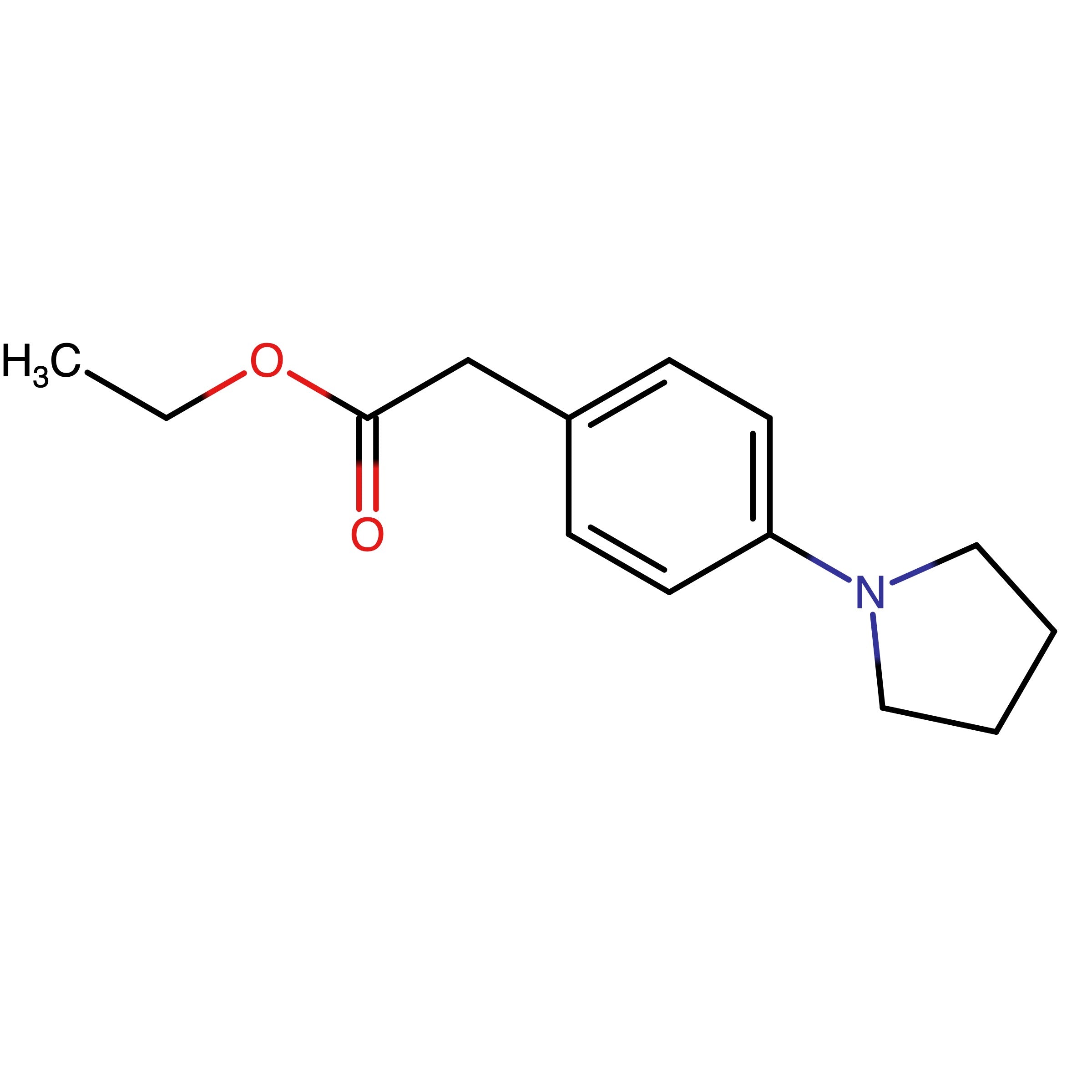 CAS 1450907-91-1 | Ethyl 4-(N-pyrrolidino)phenylacetate