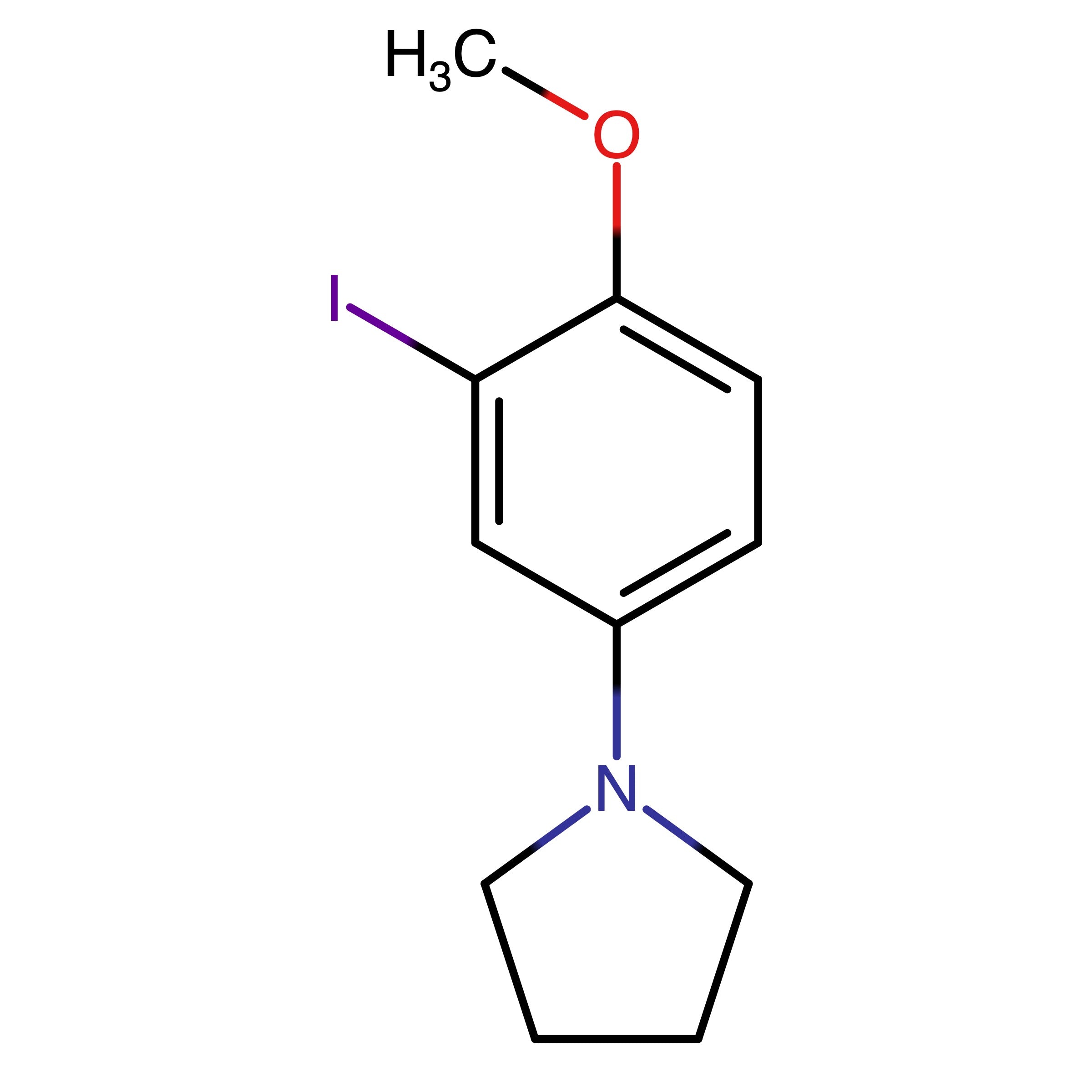 CAS 2895438-46-5 | N-(3-Iodo-4-methoxyphenyl)pyrrolidine
