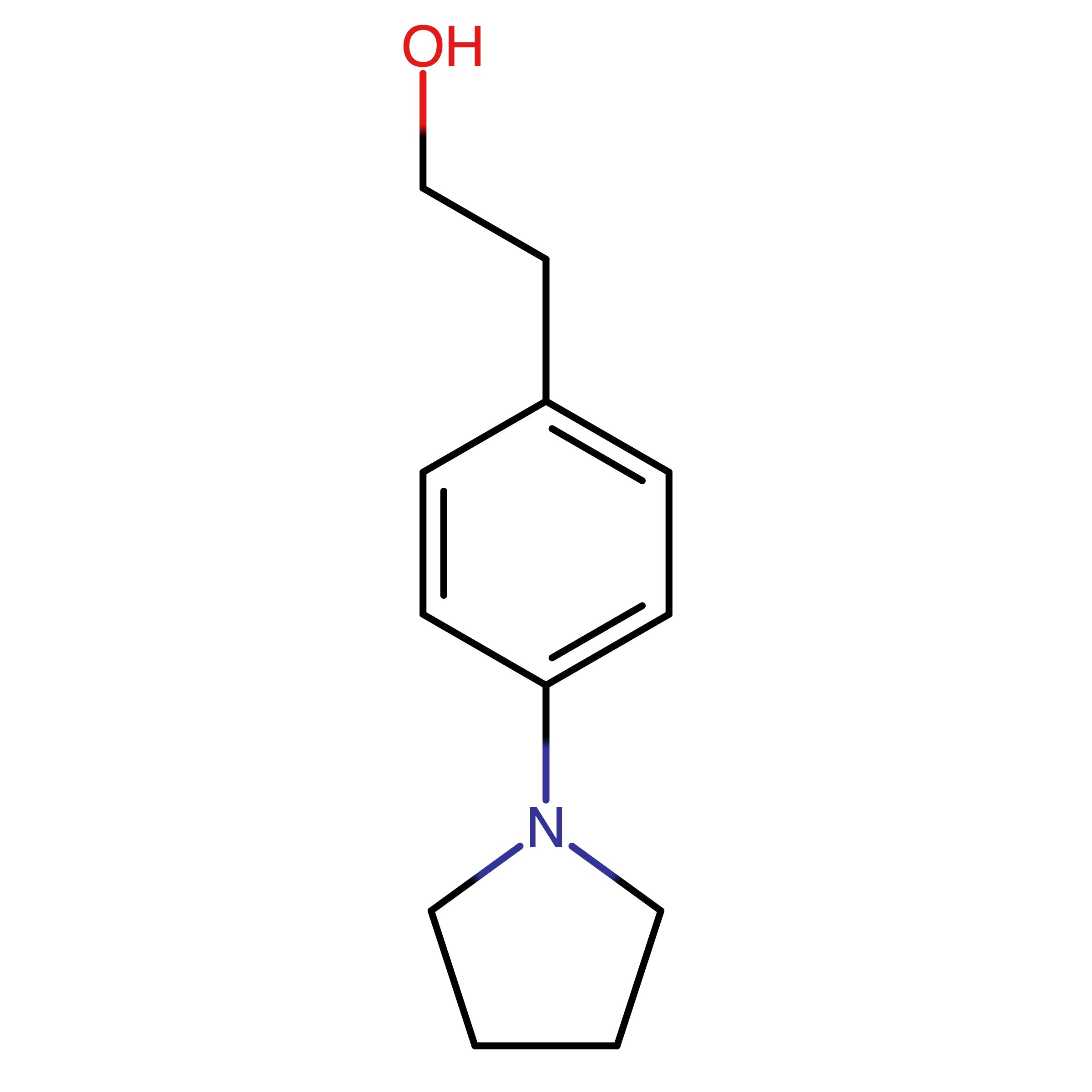 CAS 70730-29-9 | 2-[4-(Pyrrolidin-1-yl)phenyl]ethan-1-ol | MFCD11610673