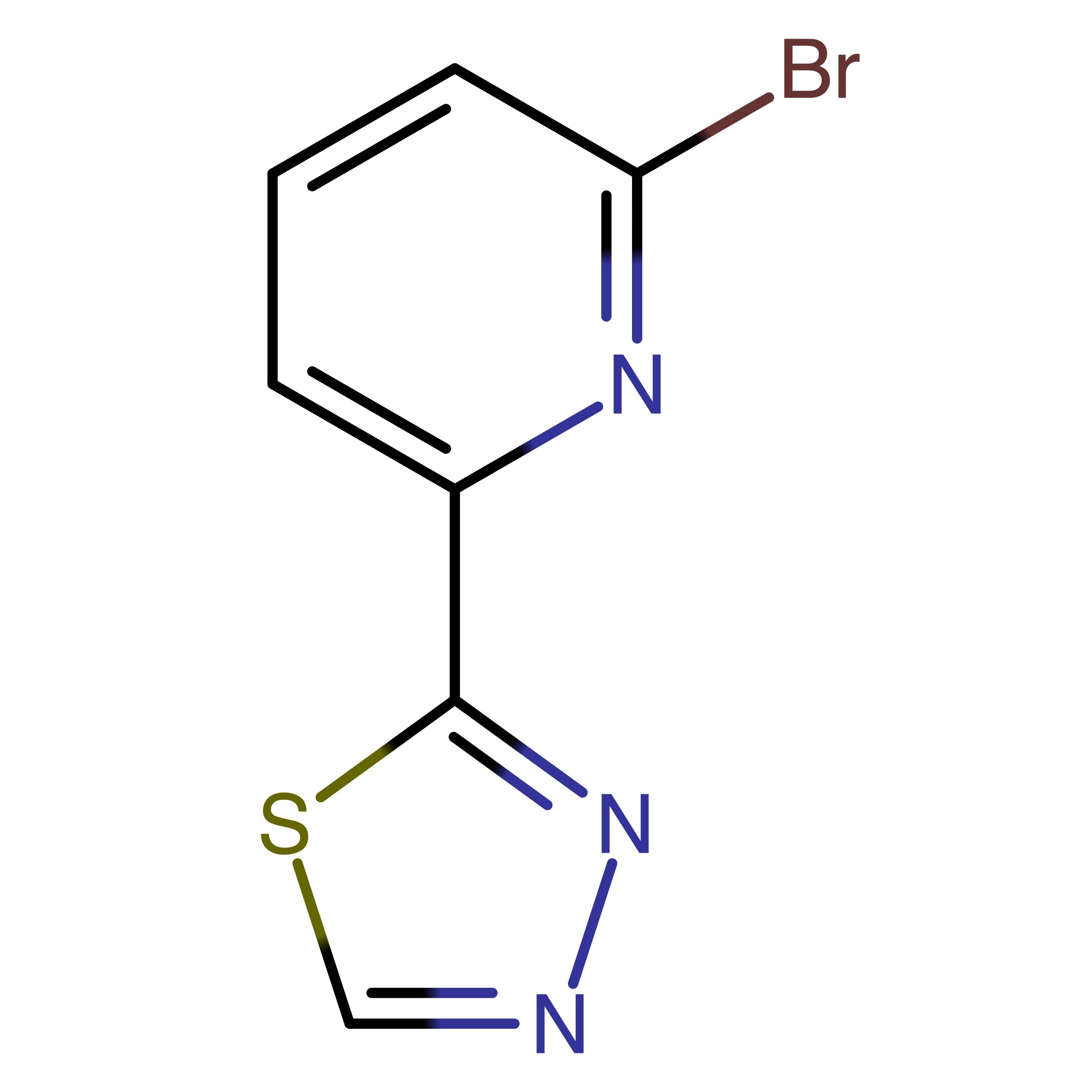 CAS 2295079-16-0 | 2-(6-Bromopyridin-2-yl)-1,3,4-thiadiazole