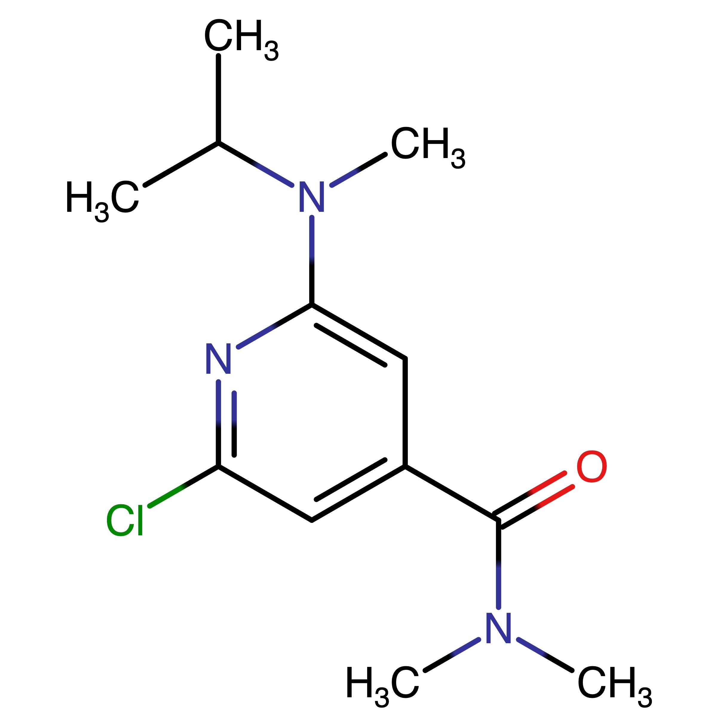 CAS 2420427-57-0 | 2-Chloro-6-(prop-2-yl(methyl)amino)-N,N-dimethylisonicotinamide