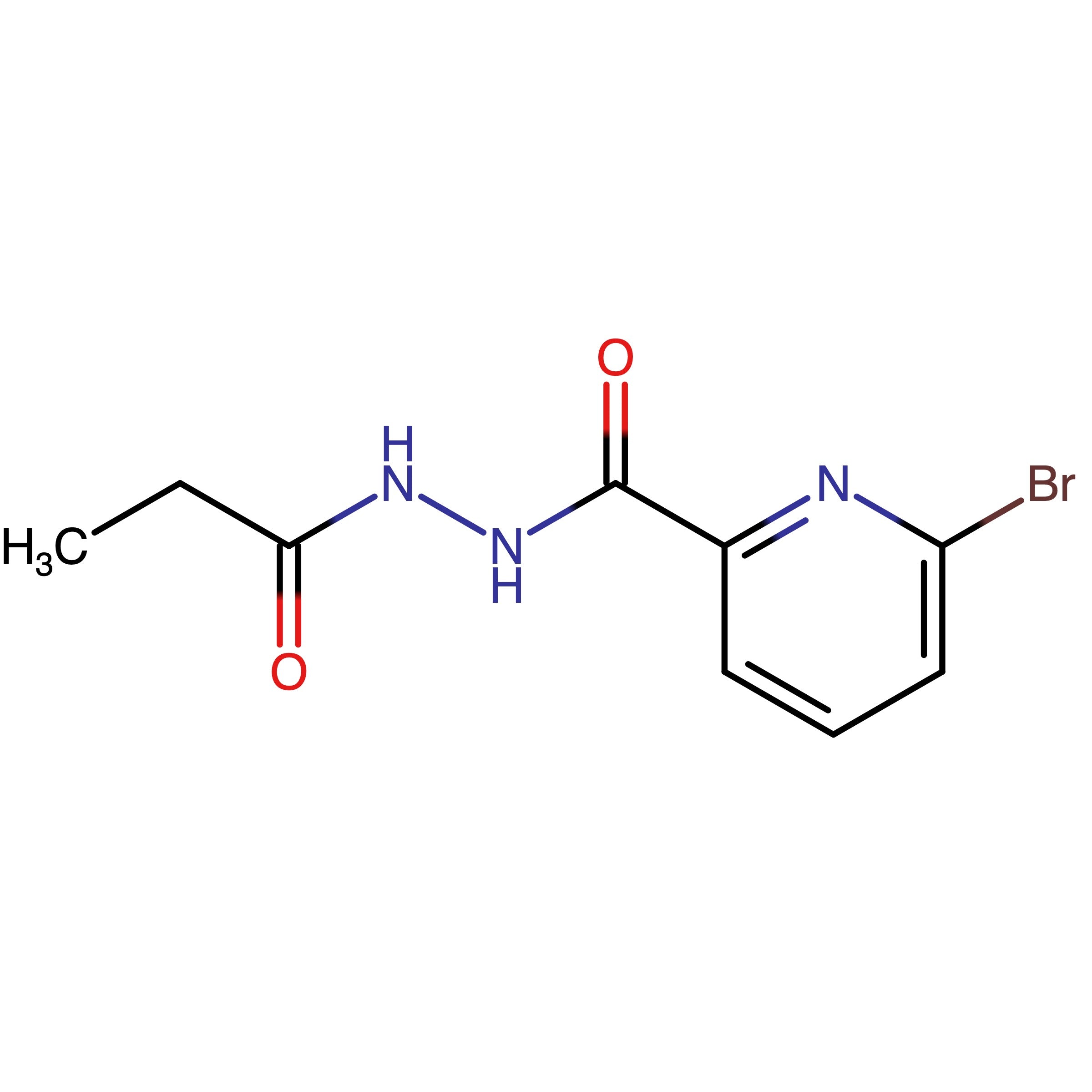 CAS 2420428-07-3 | 6-Bromo-N'-propanoylpyridine-2-carbohydrazide