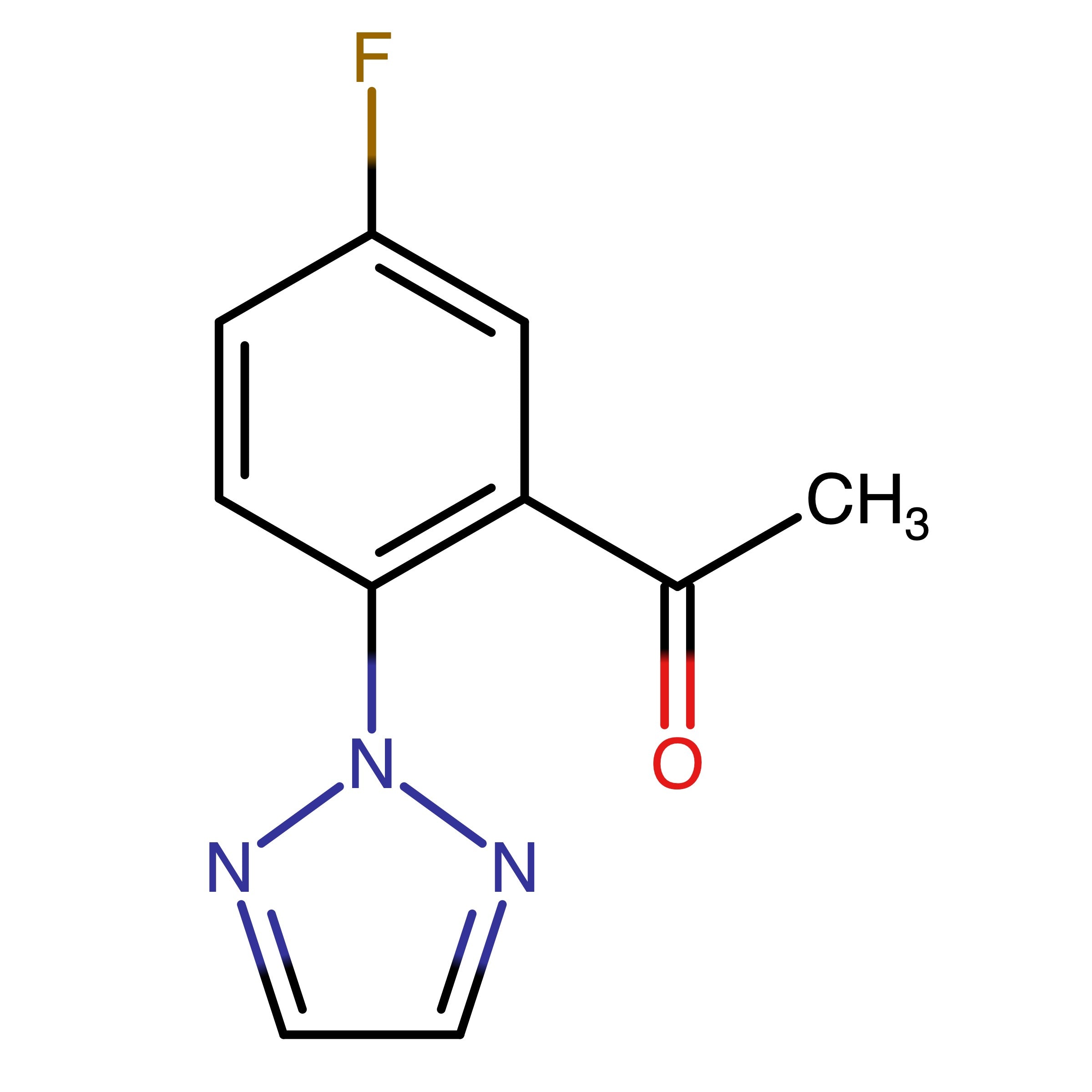 CAS 1346817-32-0 | 1-(5-Fluoro-2-(2H-1,2,3-triazol-2-yl)phenyl)ethan-1-one