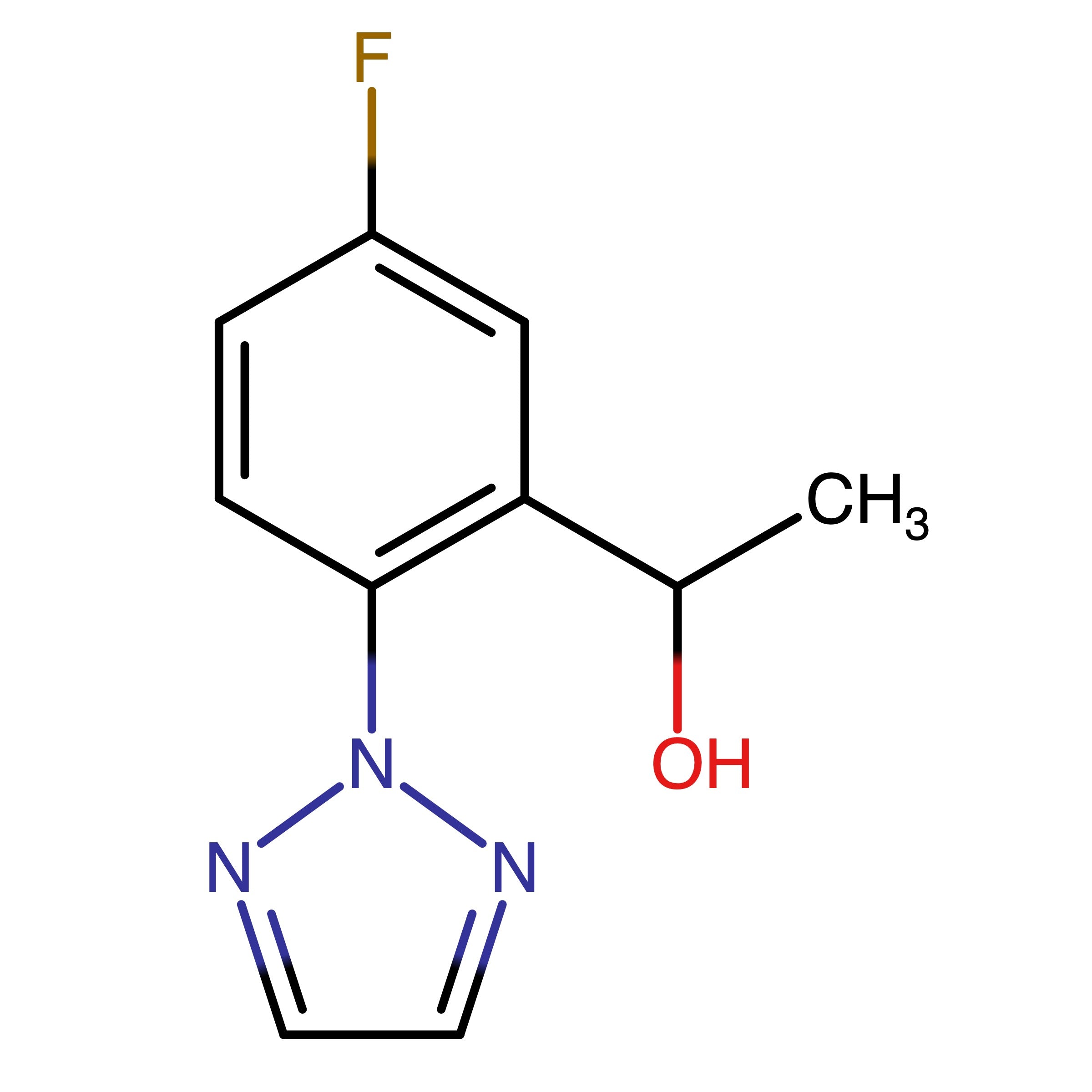 CAS 1346817-50-2 | 1-(5-Fluoro-2-(2H-1,2,3-triazol-2-yl)phenyl)ethan-1-ol