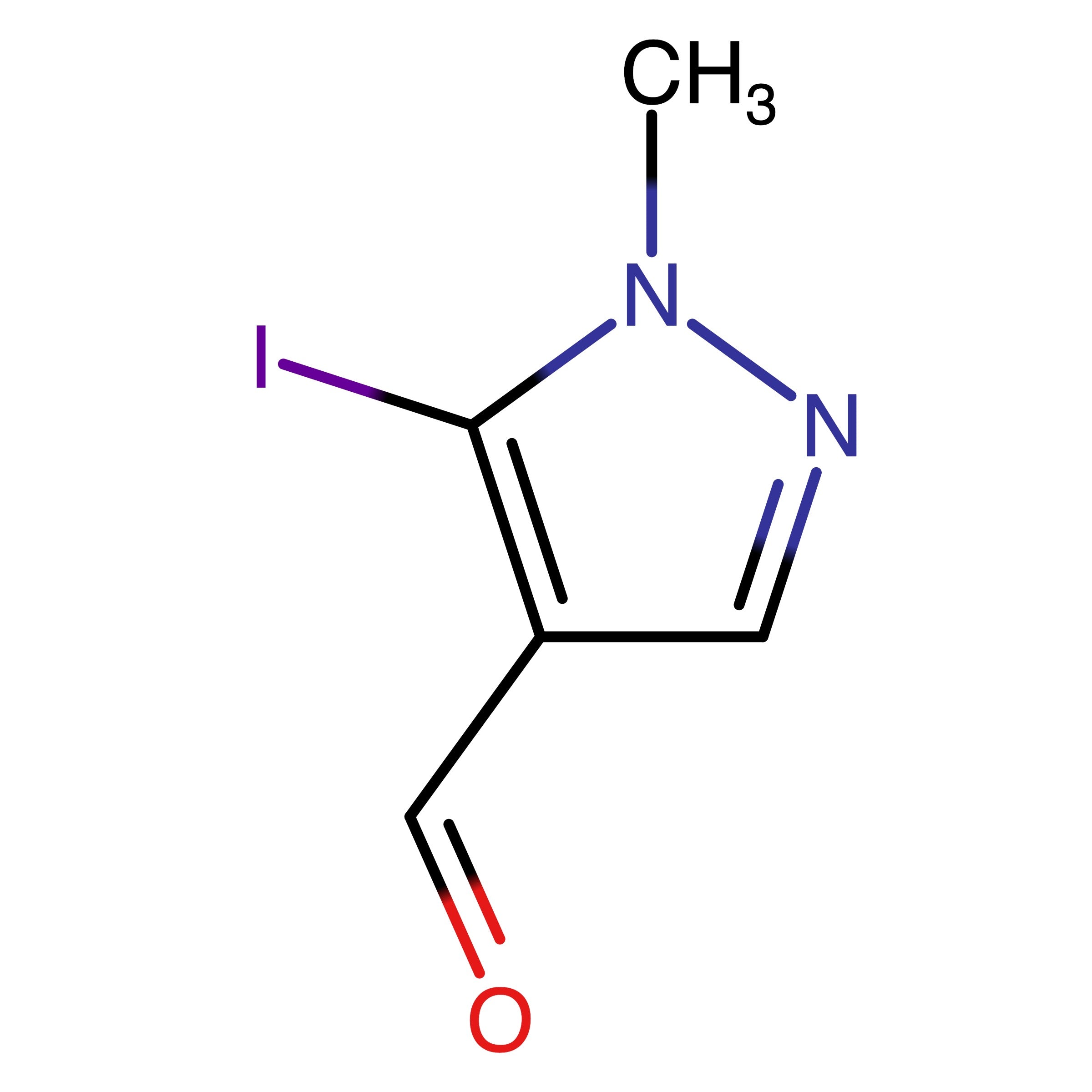 CAS 1346818-72-1 | 5-Iodo-1-methyl-1H-pyrazole-4-carbaldehyde | MFCD27944040