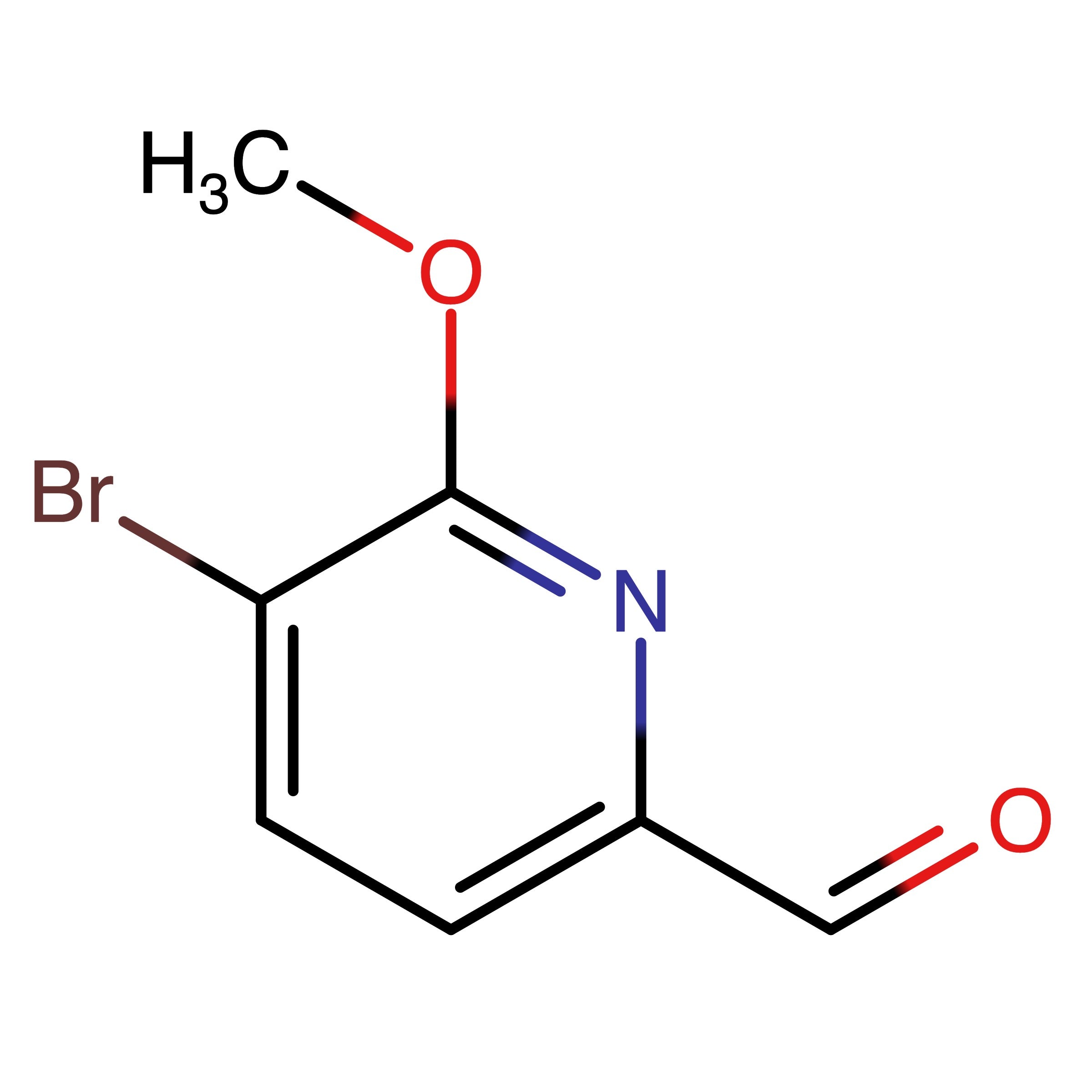 CAS 1206775-52-1 | 5-Bromo-6-methoxypicolinaldehyde | MFCD16606523