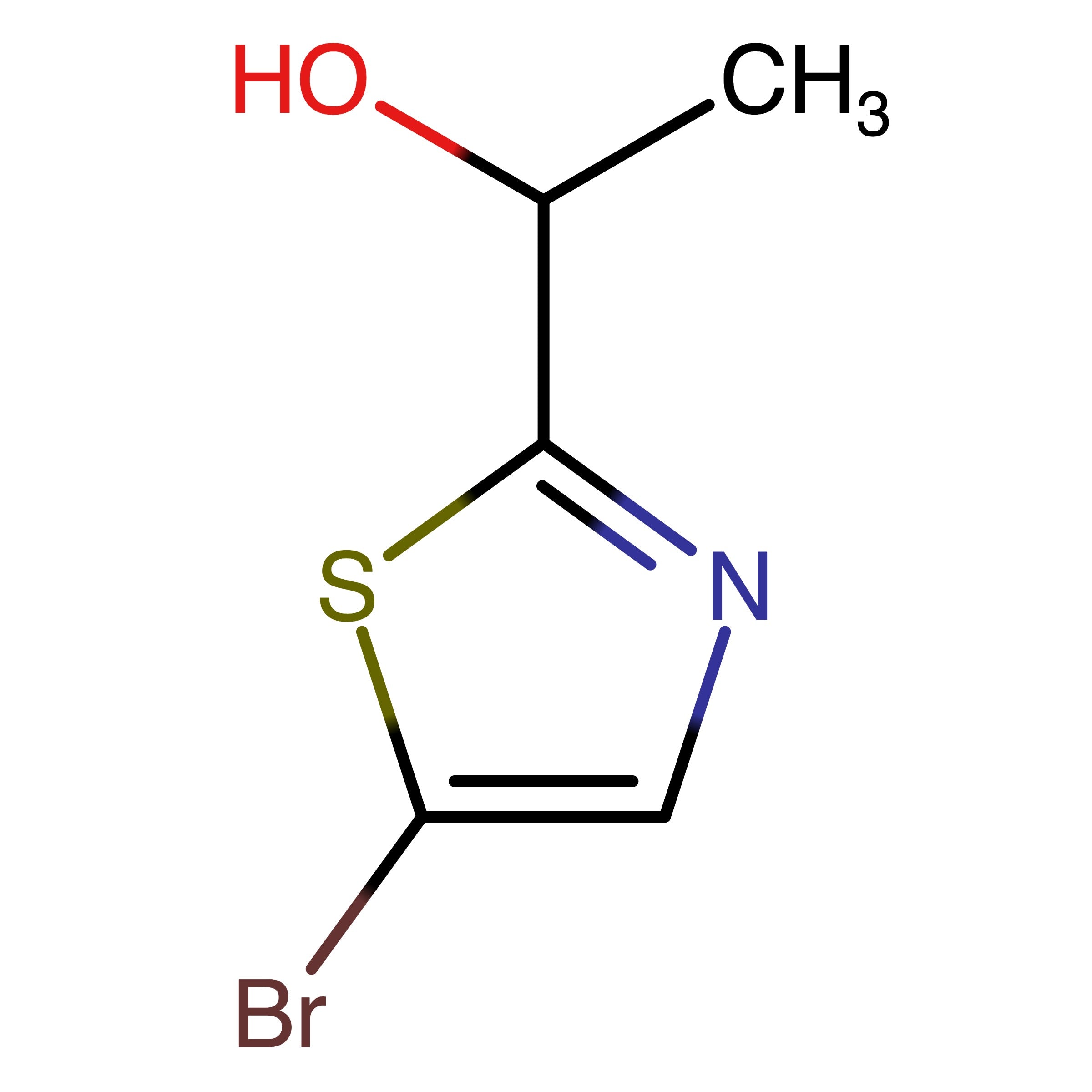 CAS 1346819-23-5 | 1-(5-Bromothiazol-2-yl)ethan-1-ol | MFCD21729011