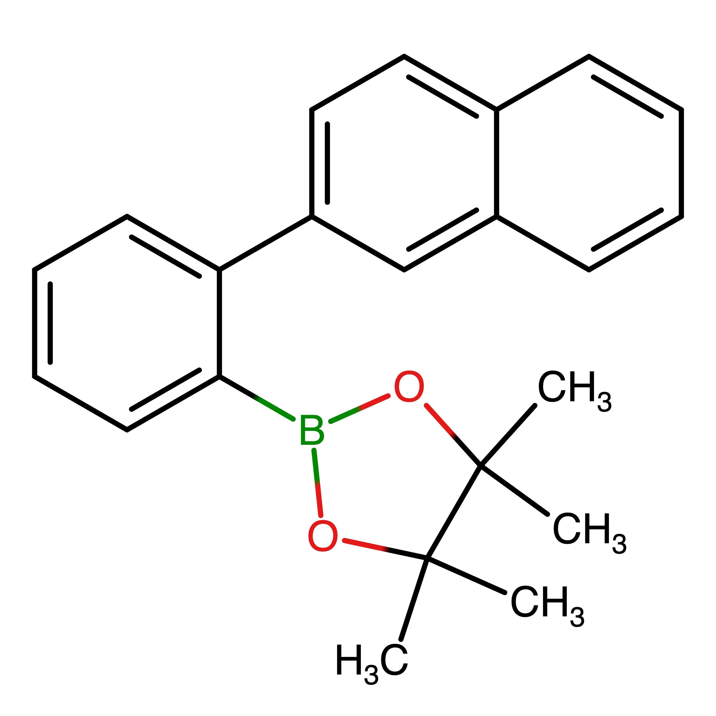 CAS 1062555-59-2 | 4,4,5,5-Tetramethyl-2-(2-(naphthalen-2-yl)phenyl)-1,3,2-dioxaborolane | MFCD22421637