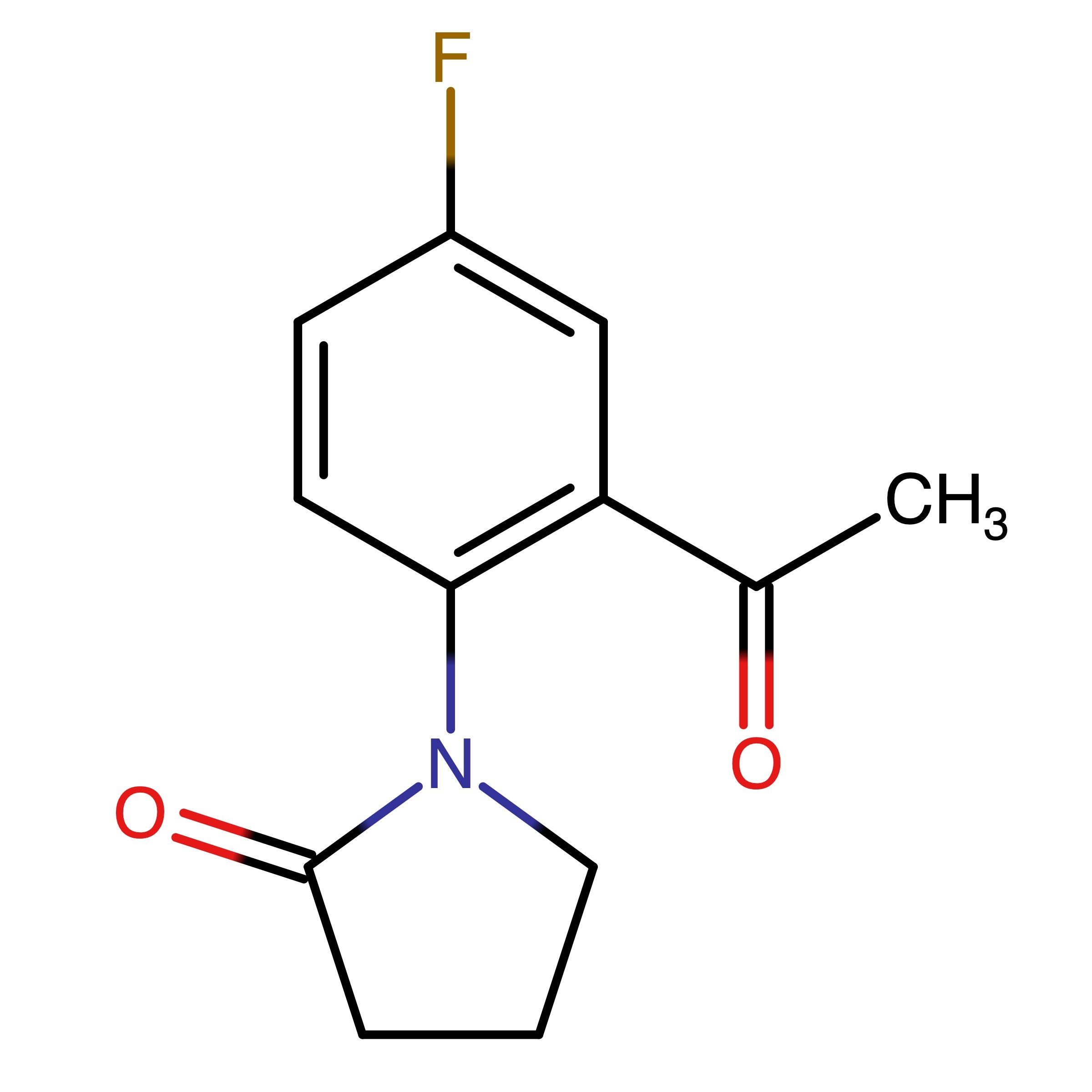 CAS 1346819-46-2 | 1-(2-Acetyl-4-fluoro-phenyl)-pyrrolidin-2-one