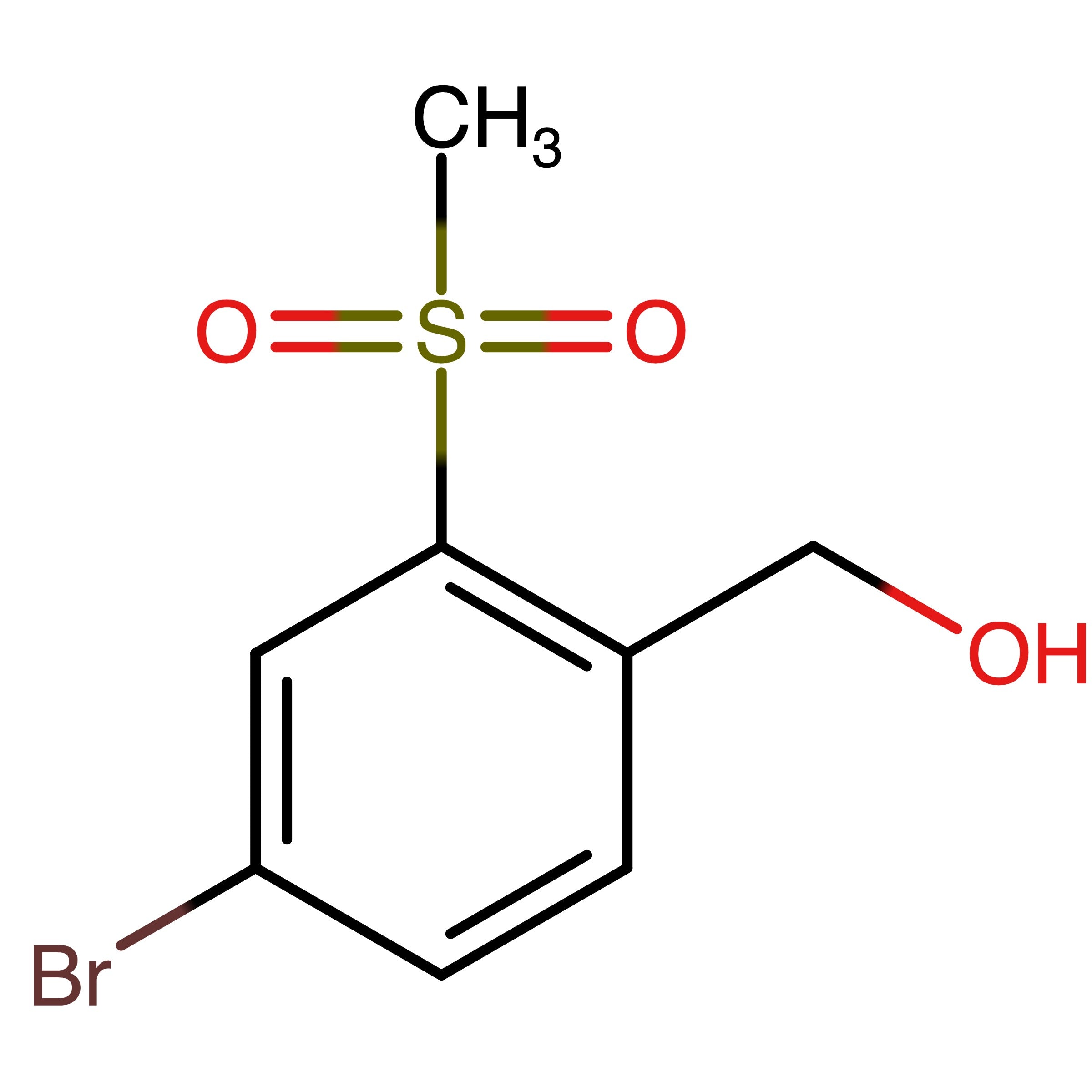 CAS 773873-27-1 | (4-Bromo-2-(methylsulfonyl)phenyl)methanol | MFCD06203105