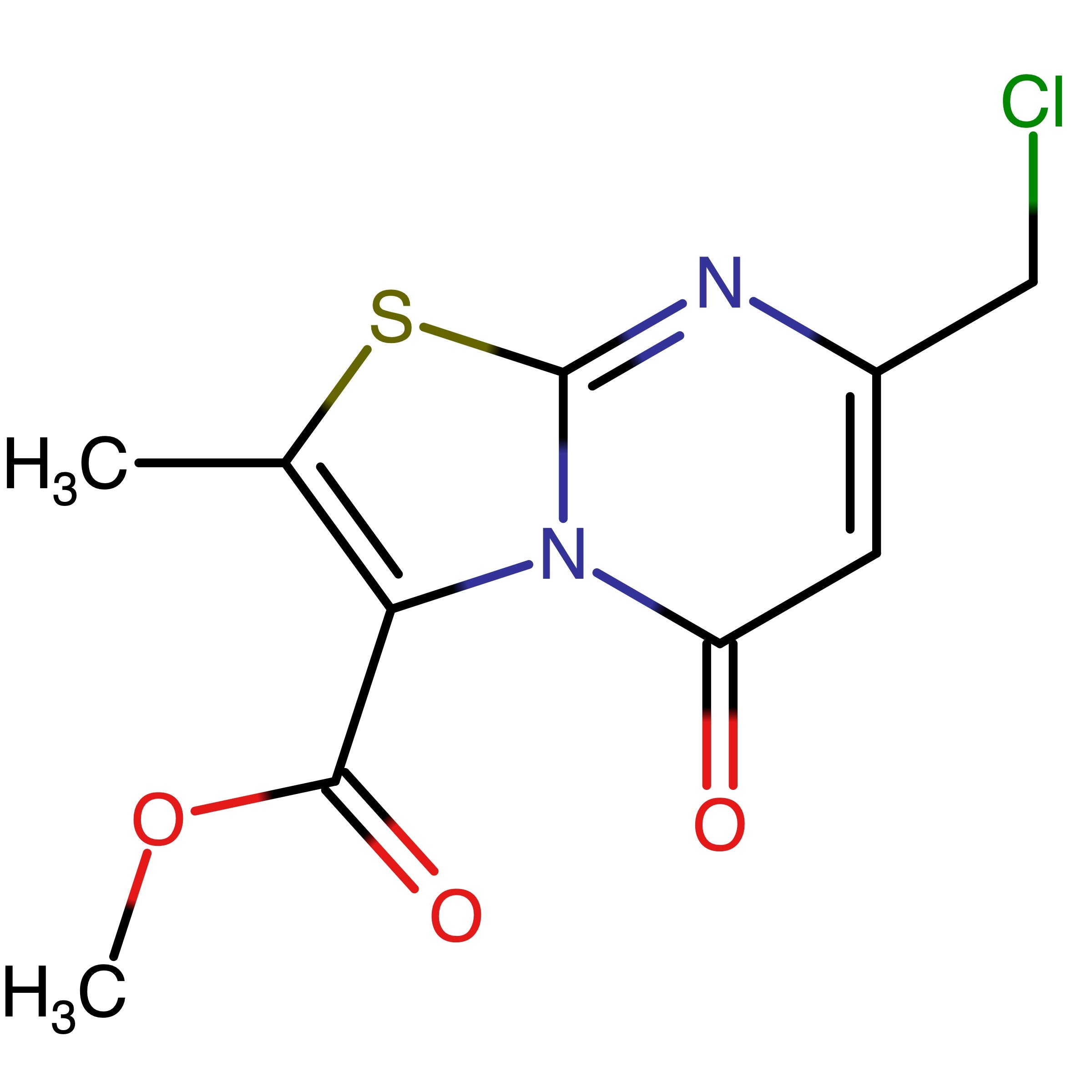 CAS 1698908-20-1 | Methyl 7-(chloromethyl)-2-methyl-5-oxo-5H-thiazolo[3,2-a]pyrimidine-3-carboxylate