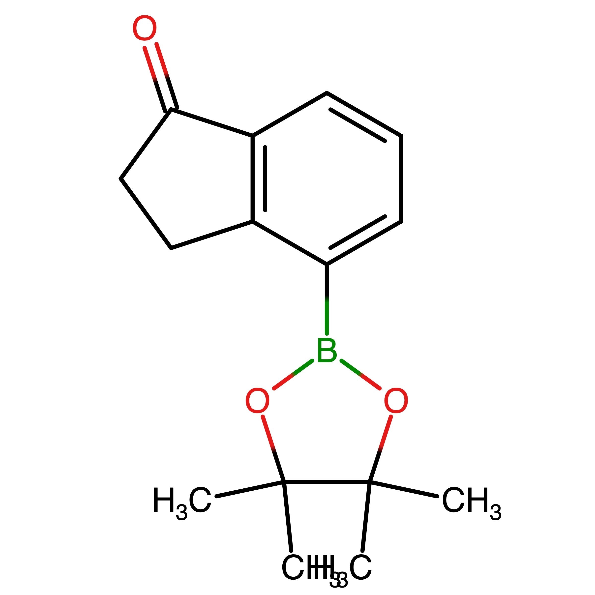 CAS 1221239-08-2 | 2,3-Dihydro-4-(4,4,5,5-tetramethyl-1,3,2-dioxaborolan-2-yl)-1H-inden-1-one | MFCD16140217