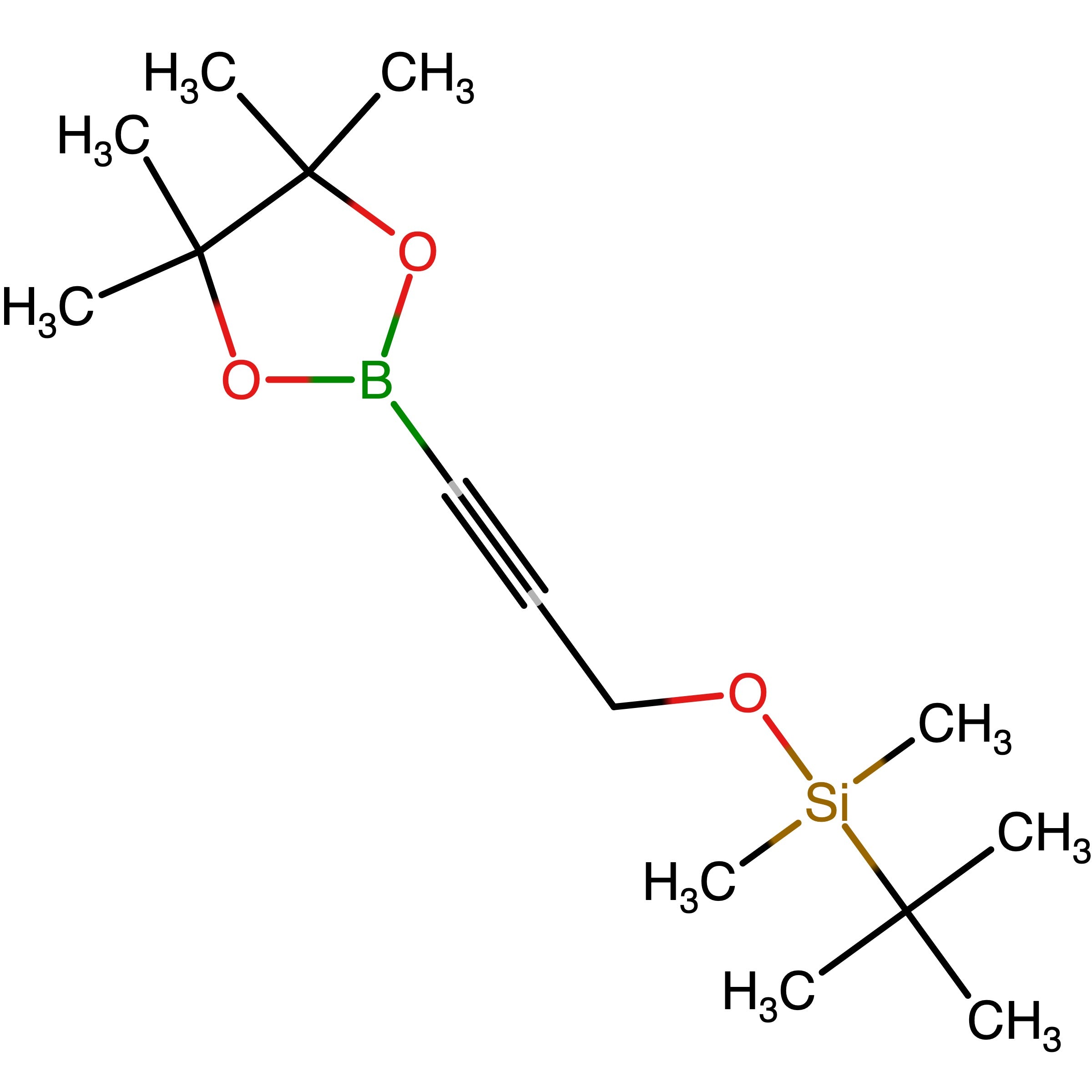 CAS 1698908-32-5 | tert-Butyldimethyl((3-(4,4,5,5-tetramethyl-1,3,2-dioxaborolan-2-yl)prop-2-yn-1-yl)oxy)silane