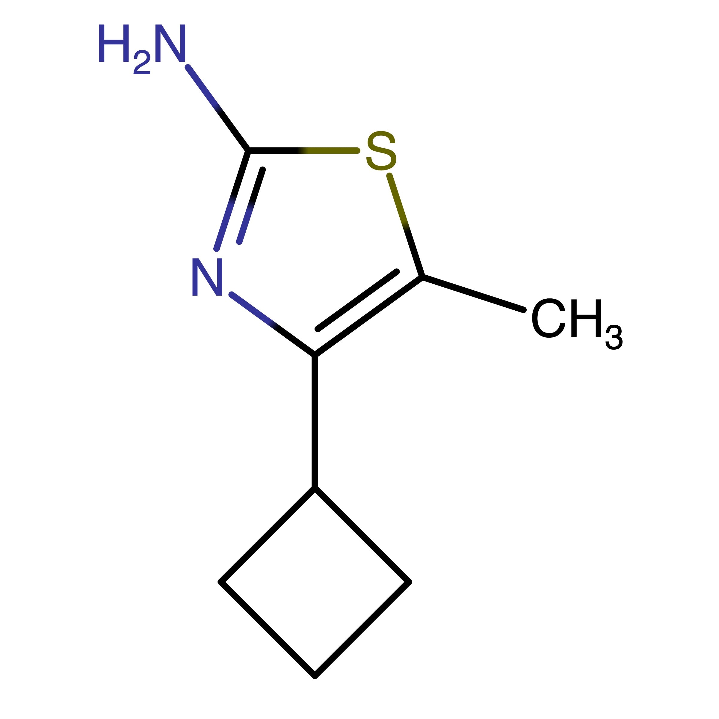 CAS 1698908-50-7 | 4-Cyclobutyl-5-methyl-1,3-thiazol-2-amine | MFCD29910252