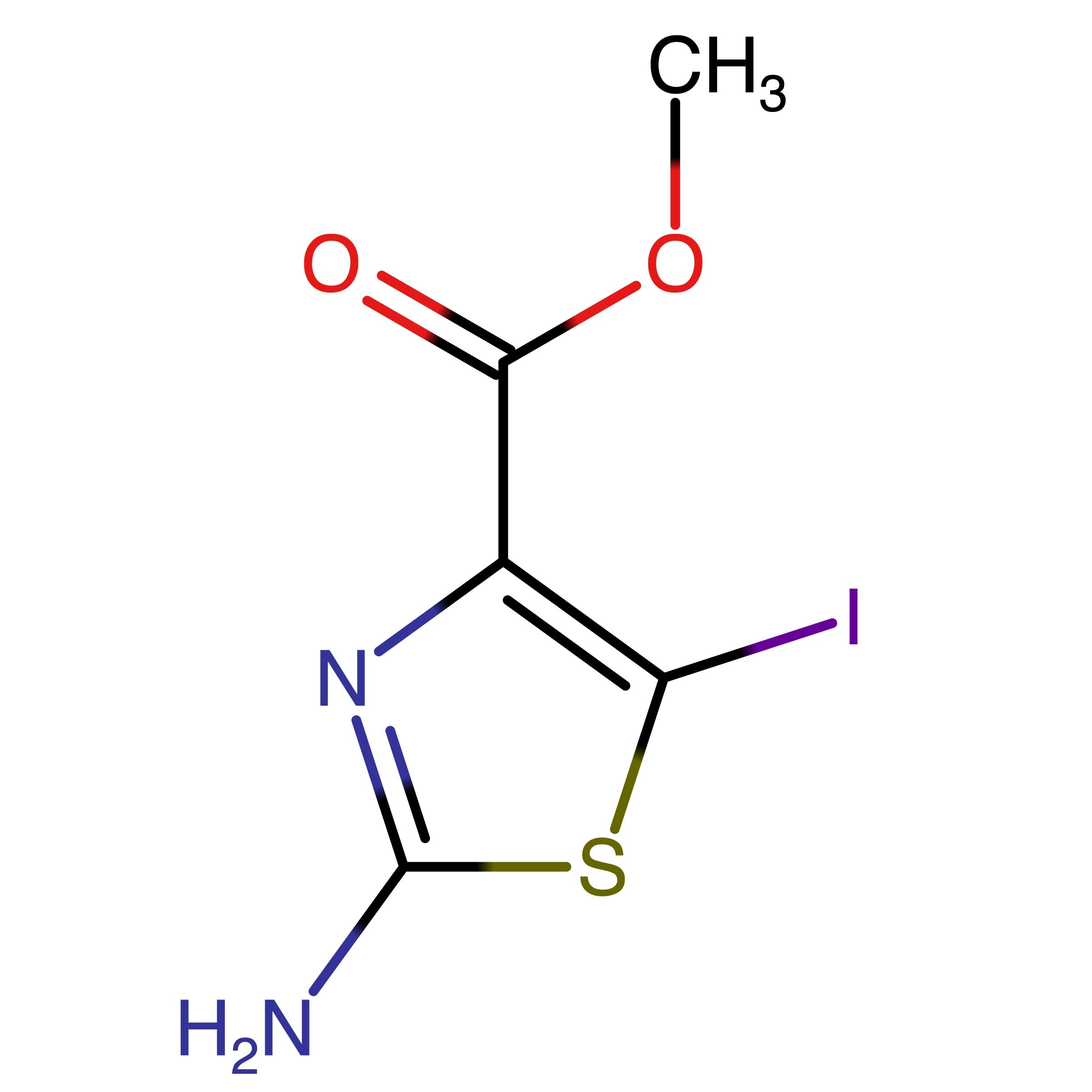 CAS 1235034-76-0 | Methyl 2-amino-5-iodothiazole-4-carboxylate | MFCD28099756