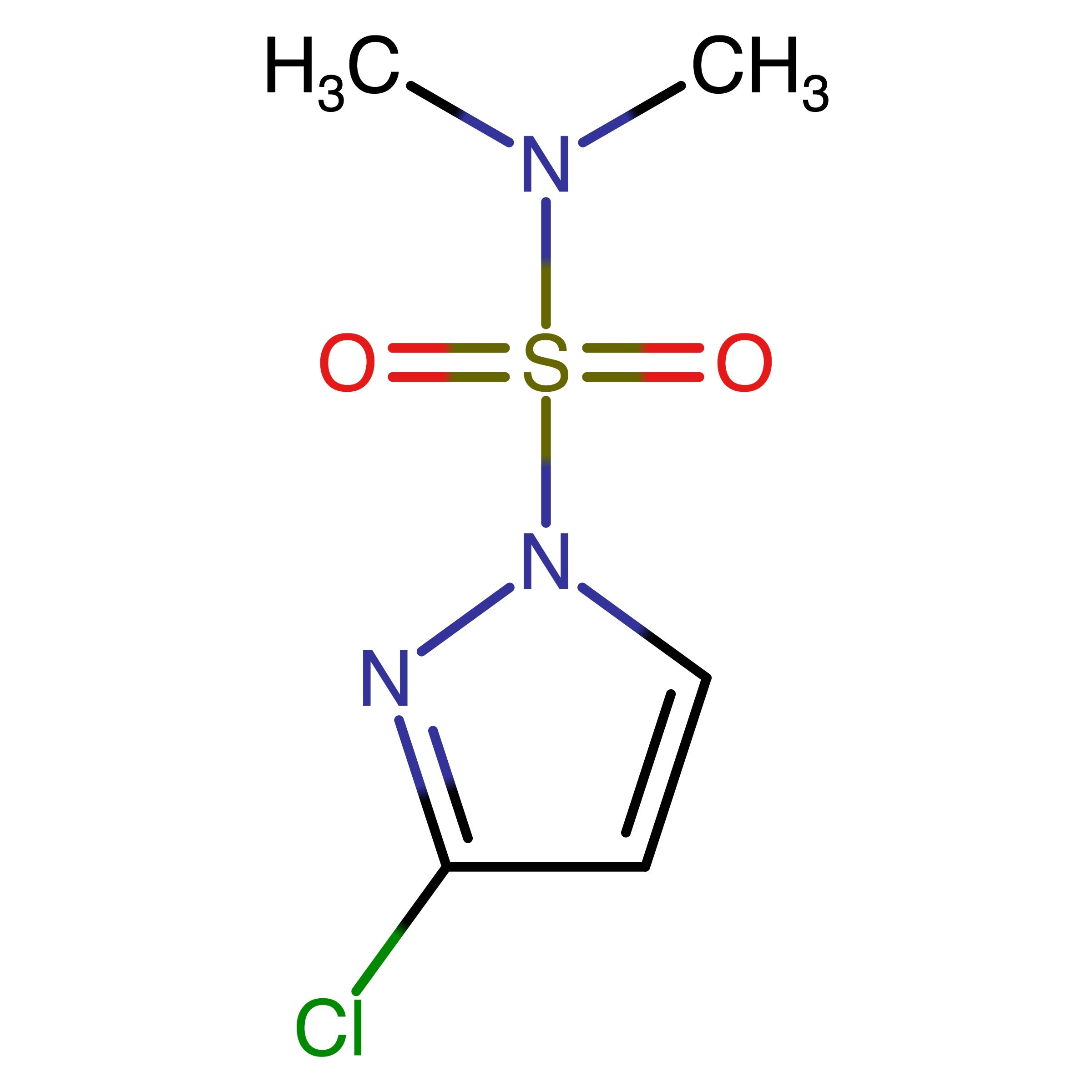 CAS 458543-77-6 | 3-Chloro-N,N-dimethyl-1H-pyrazole-1-sulfonamide