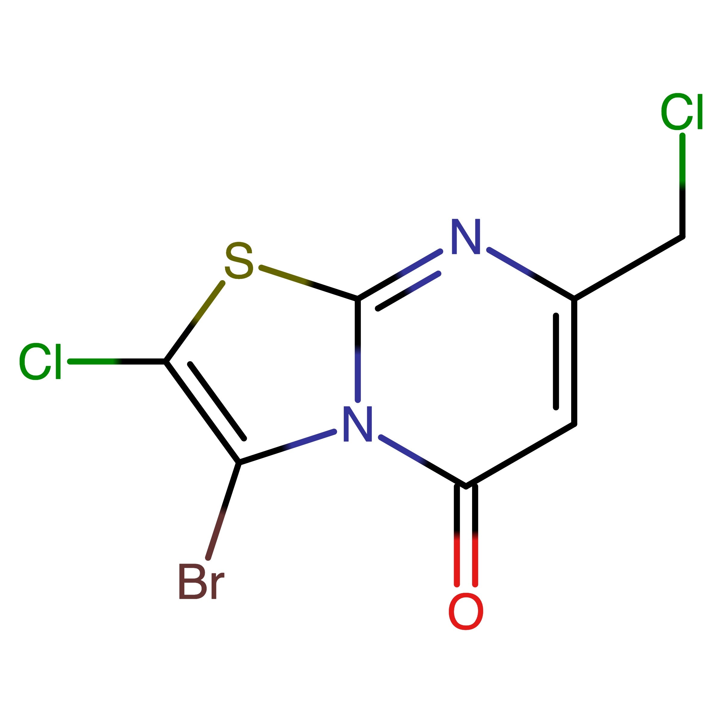 CAS 1698909-49-7 | 3-Bromo-2-chloro-7-(chloromethyl)-5H-thiazolo[3,2-a]pyrimidin-5-one