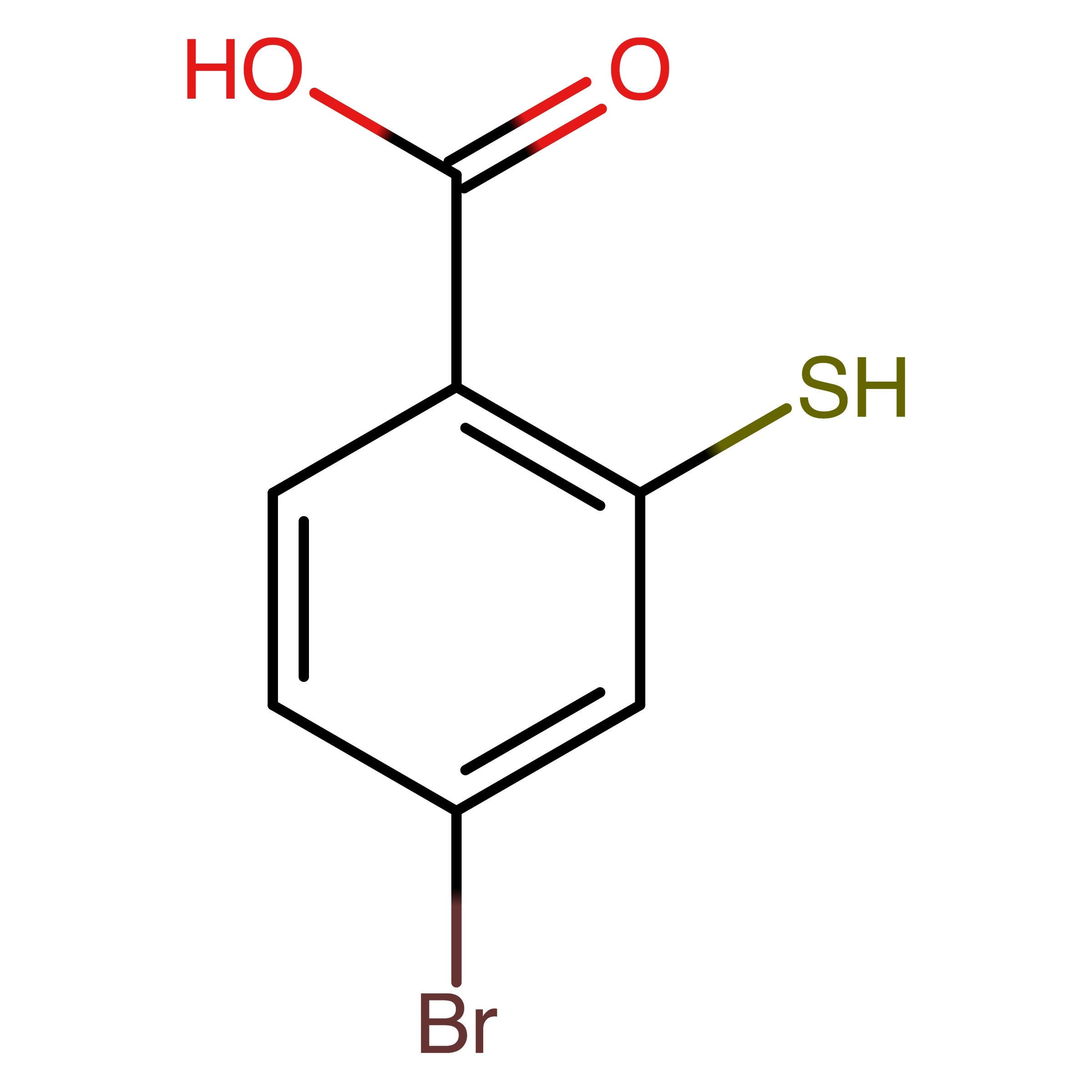 CAS 116209-30-4 | 4-Bromo-2-mercaptobenzoic acid | MFCD07779496