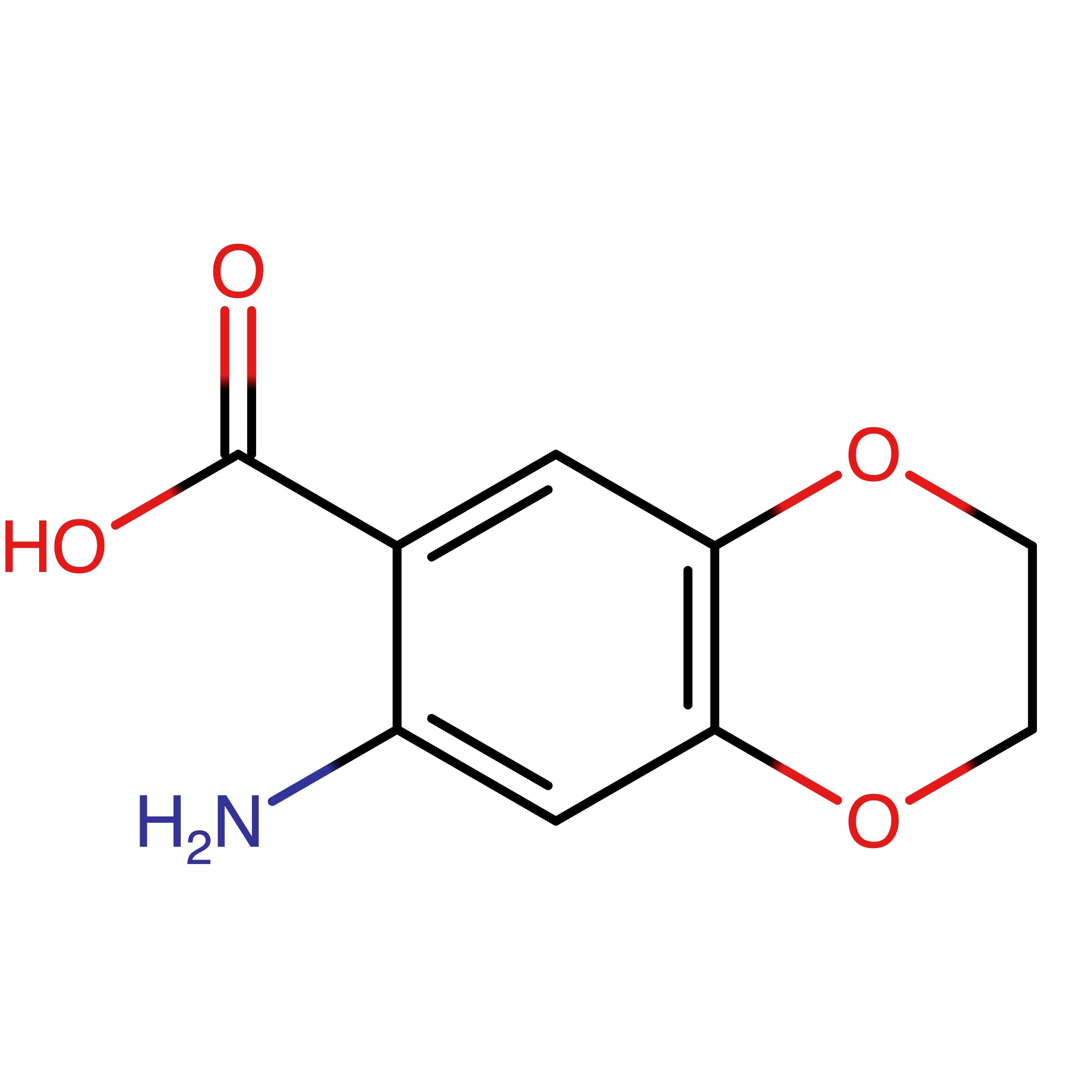 CAS 99358-09-5 | 7-Amino-2,3-dihydrobenzo[b][1,4]dioxine-6-carboxylic acid | MFCD06010010