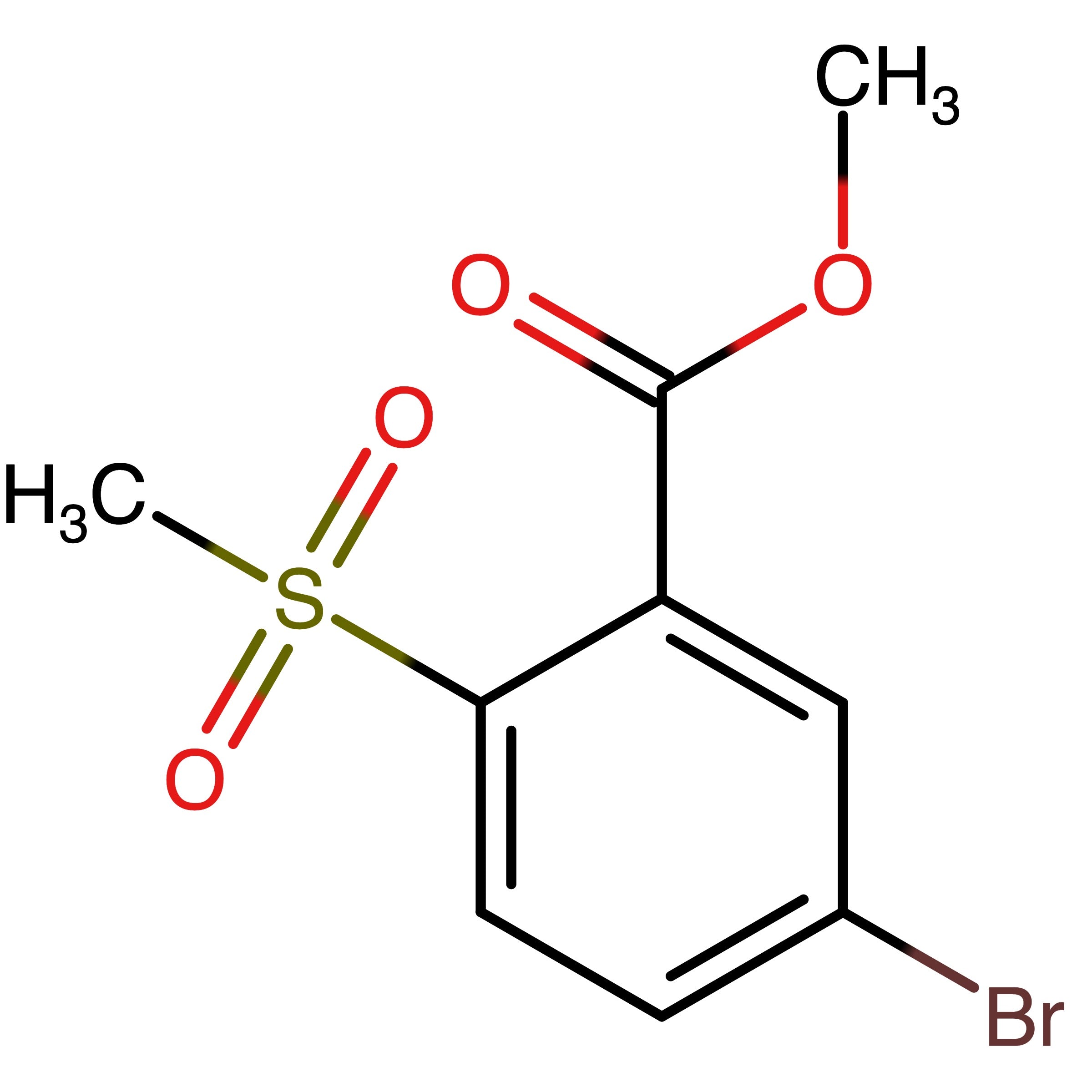 CAS 1246765-34-3 | Methyl 5-bromo-2-(methylsulfonyl)benzoate | MFCD31558267