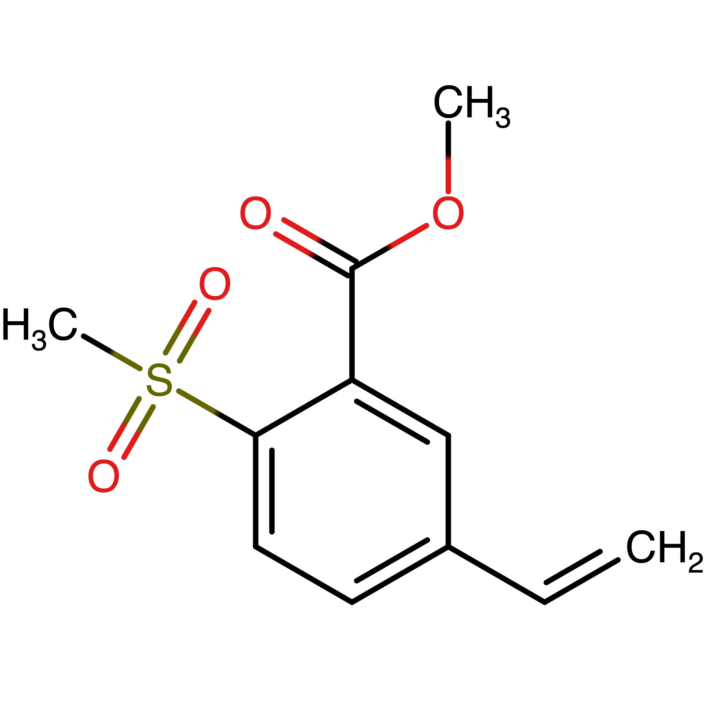 CAS 2634718-50-4 | Methyl 2-(methylsulfonyl)-5-vinylbenzoate
