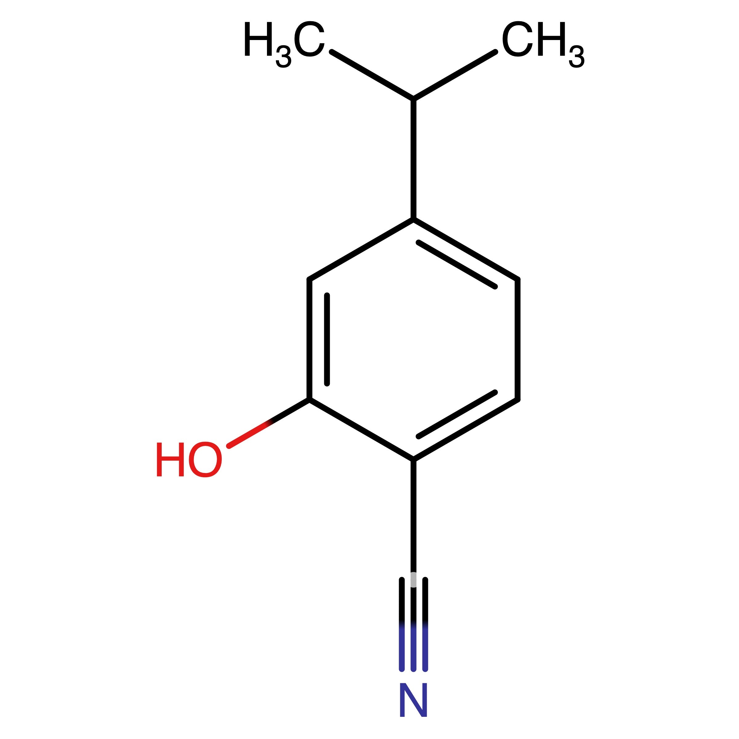 CAS 862088-21-9 | 2-Hydroxy-4-(prop-2-yl)benzonitrile | MFCD09263969