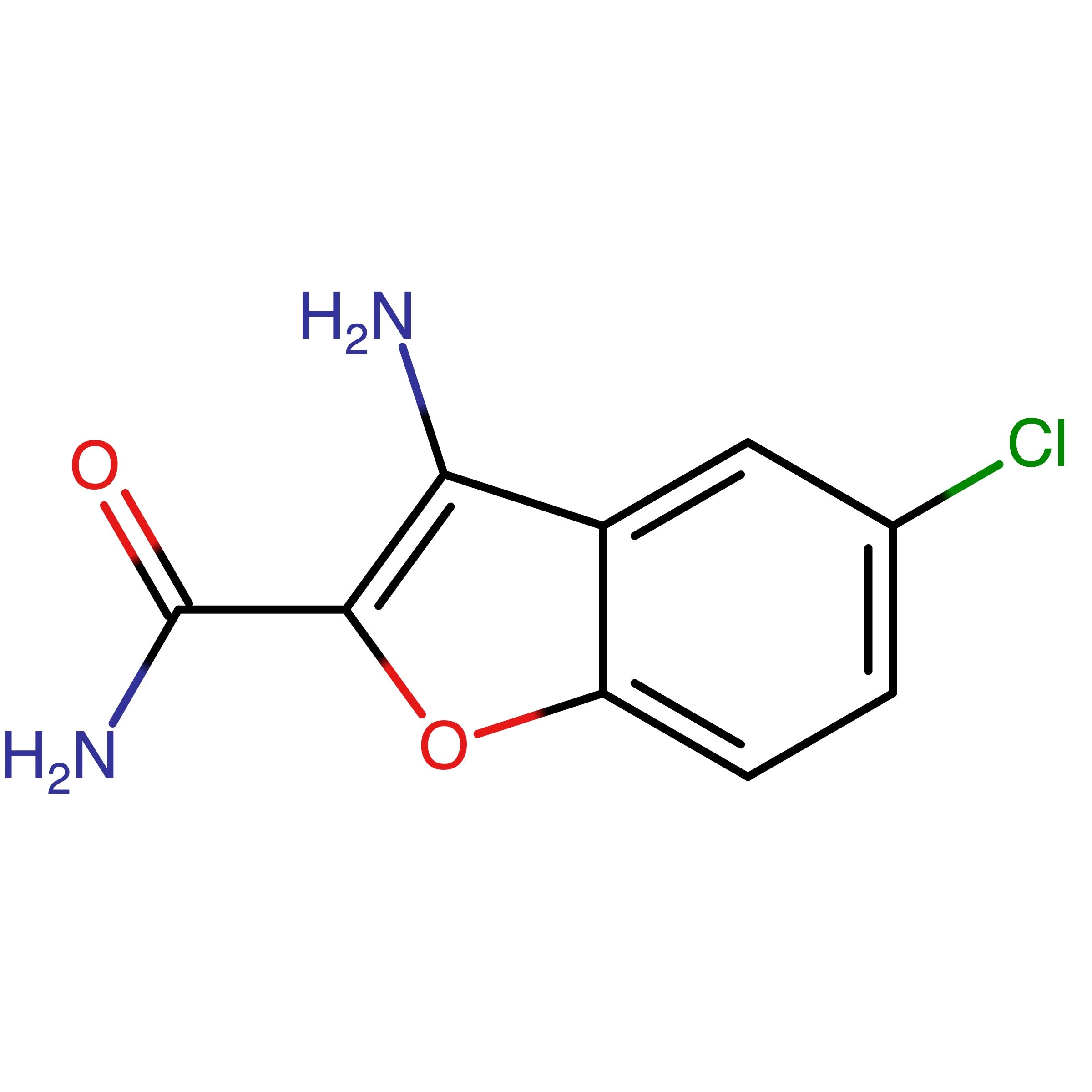 CAS 294878-00-5 | 3-Amino-5-chlorobenzofuran-2-carboxamide